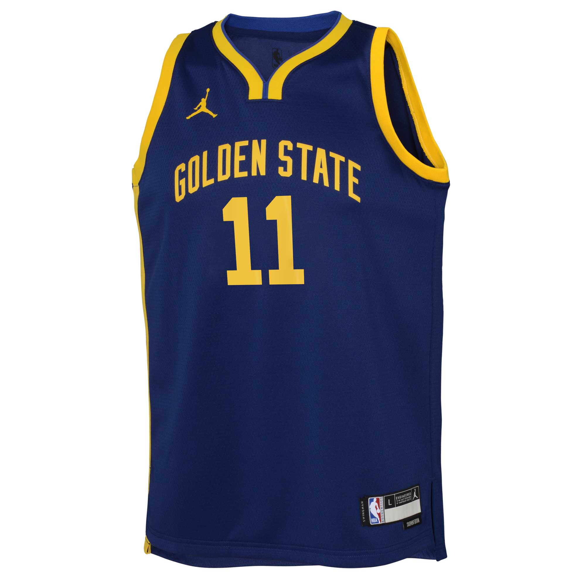 Klay Thompson Golden State Warriors Jordans Brand Youth Swingman Jersey - Statement Edition - Blue