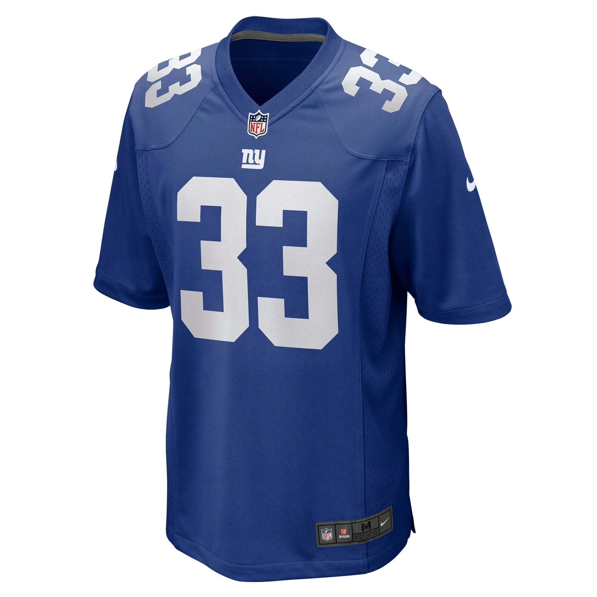Men's Nike Aaron Robinson Royal New York Giants Game Player Jersey