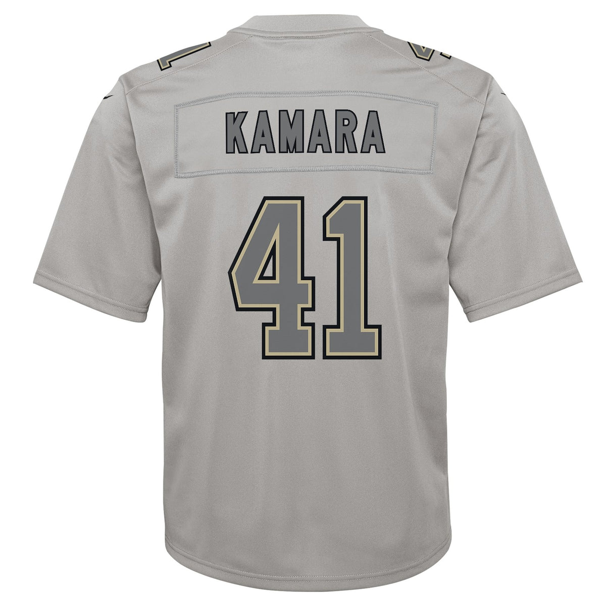 Boys' Grade School Alvin Kamara Nike Saints Atmosphere Game Jersey - Grey