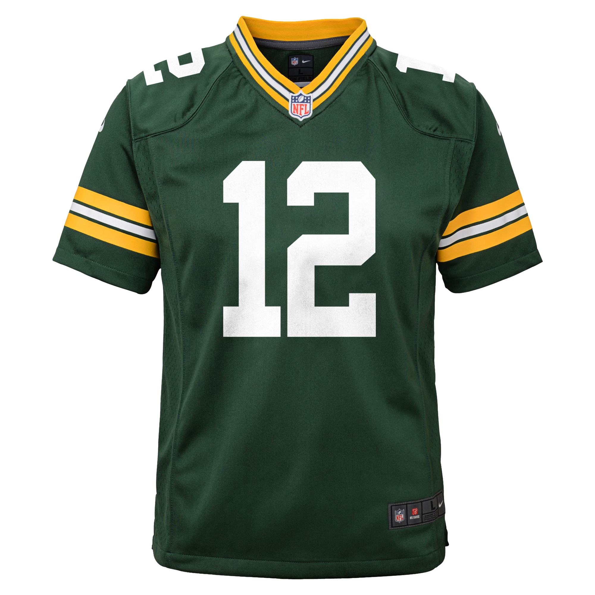 Aaron Rodgers Green Bay Packers Nike Youth Game Jersey - Green
