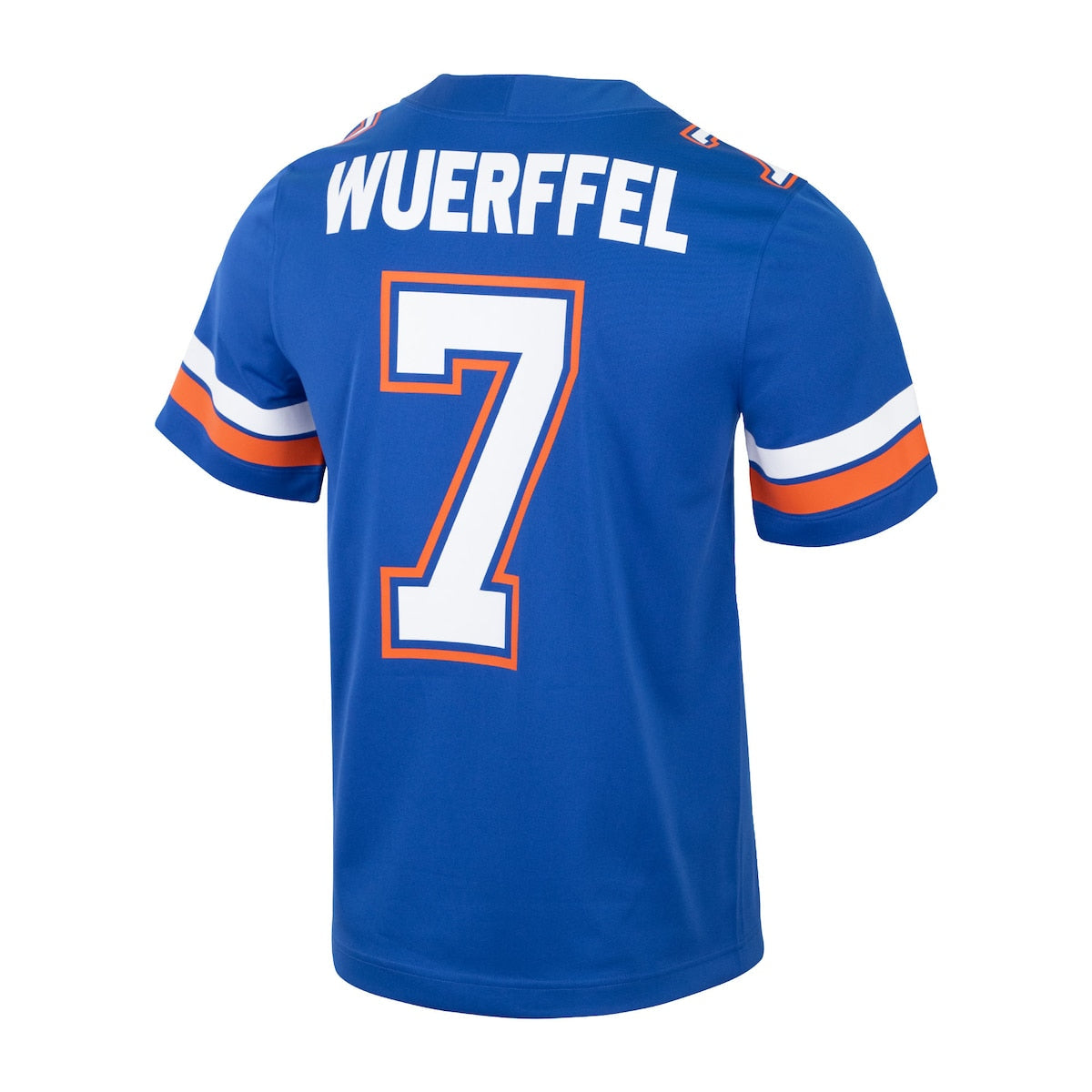 Men's Danny Wuerffel Jordans Florida Ring of Honor Replica Jersey - Blue