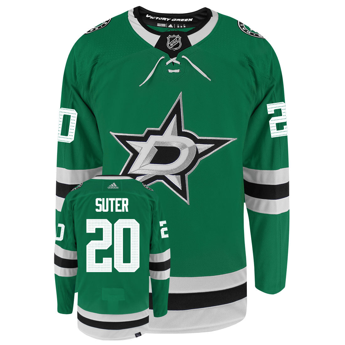 Ryan Suter Dallas Stars Adidas Primegreen Authentic NHL Hockey Jersey