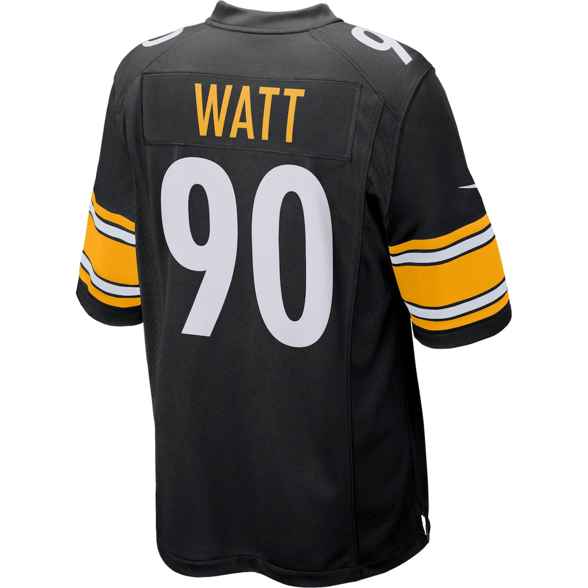 Boys' Grade School T.J. Watt Outerstuff Steelers Game Jersey - Black