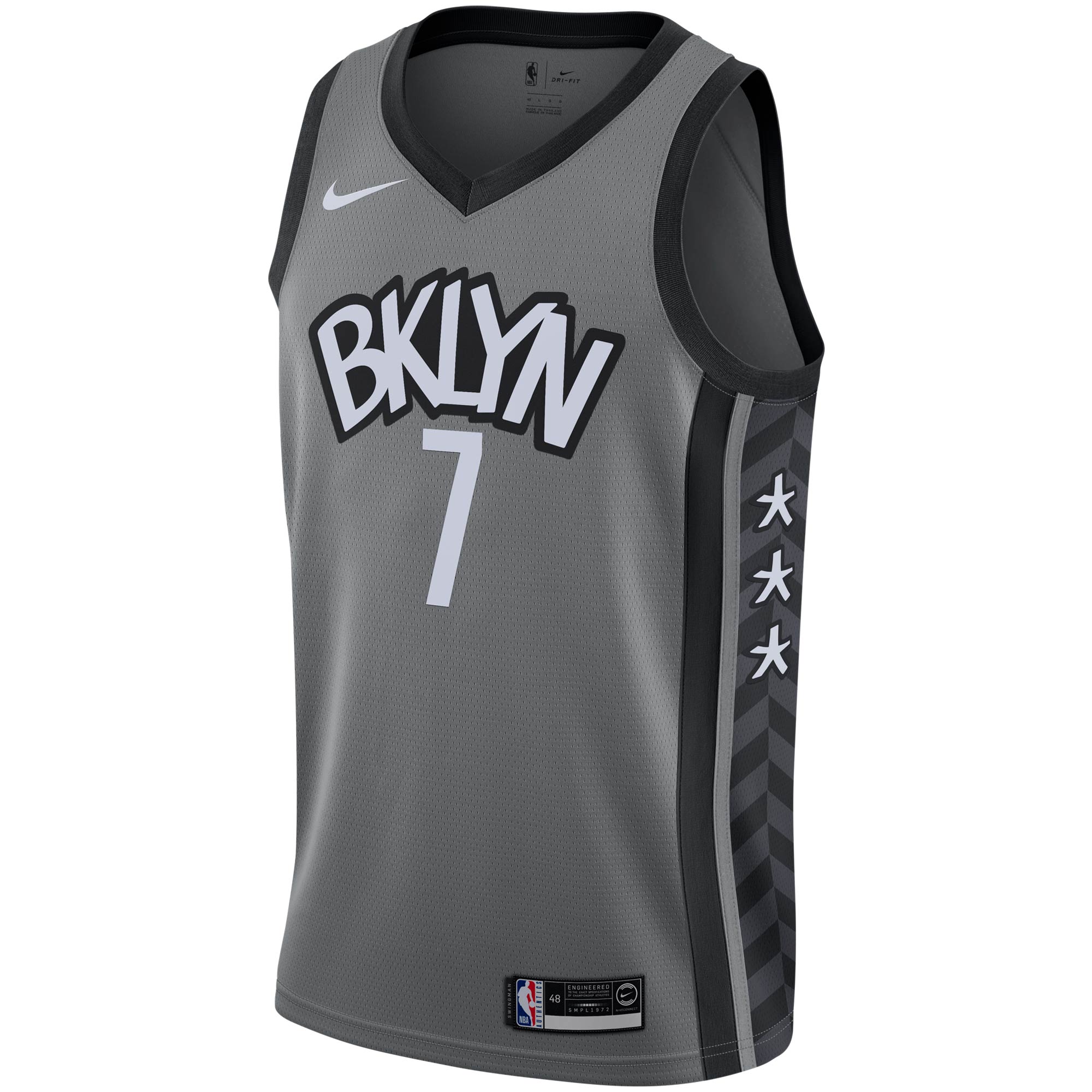 Kevin Durant Brooklyn Nets Nike 2019/2020 Swingman Jersey - Statement Edition - Gray