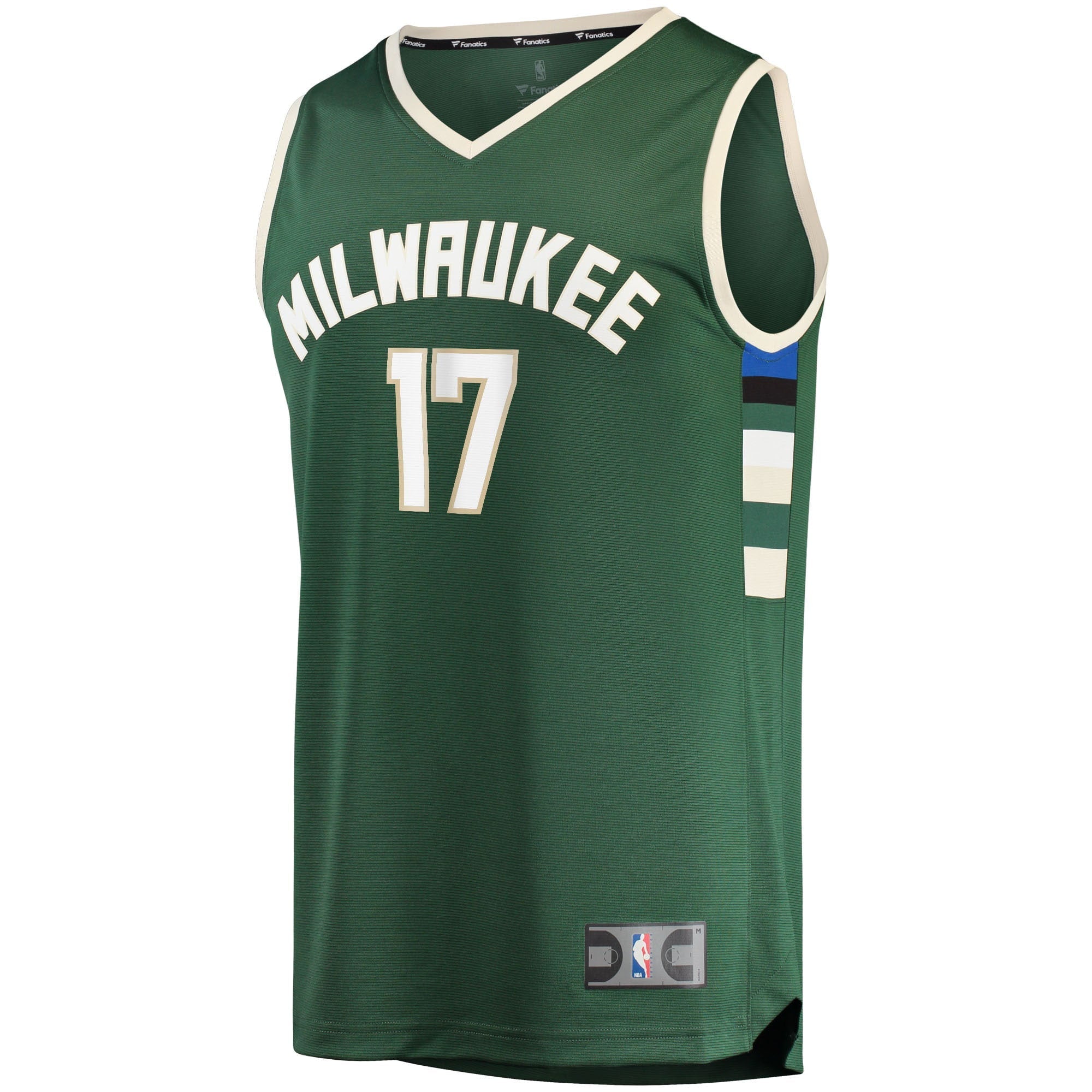Men's Fanatics Branded Hugo Besson Green Milwaukee Bucks 2021/22 Fast Break Replica Jersey - Icon Edition