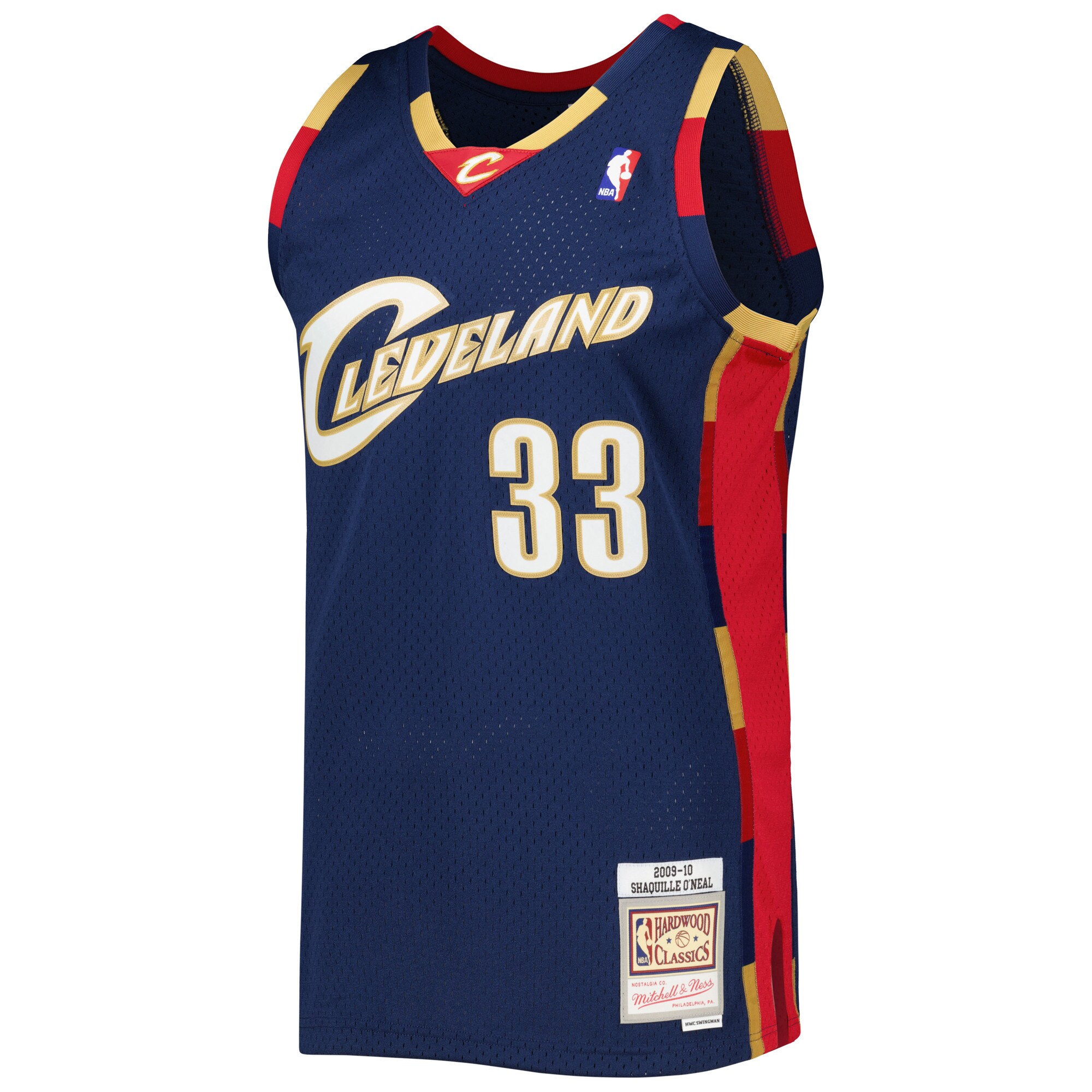 Shaquille O'Neal Cleveland Cavaliers Mitchell & Ness Hardwood Classics 2009/10 Jersey - Navy