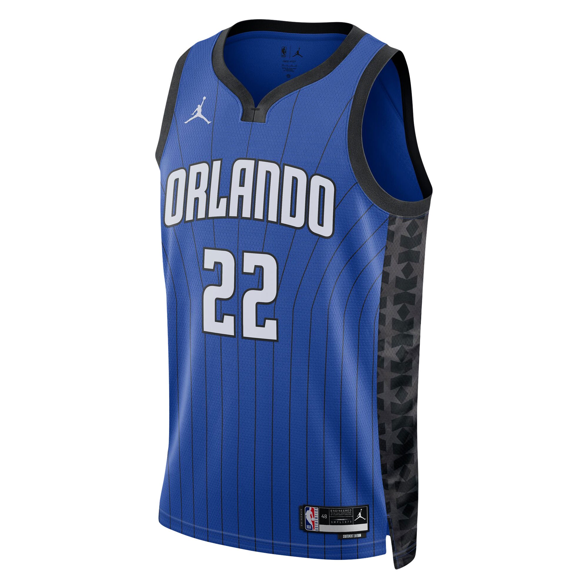 Franz Wagner Orlando Magic Jordans Brand Unisex Swingman Jersey - Statement Edition - Blue