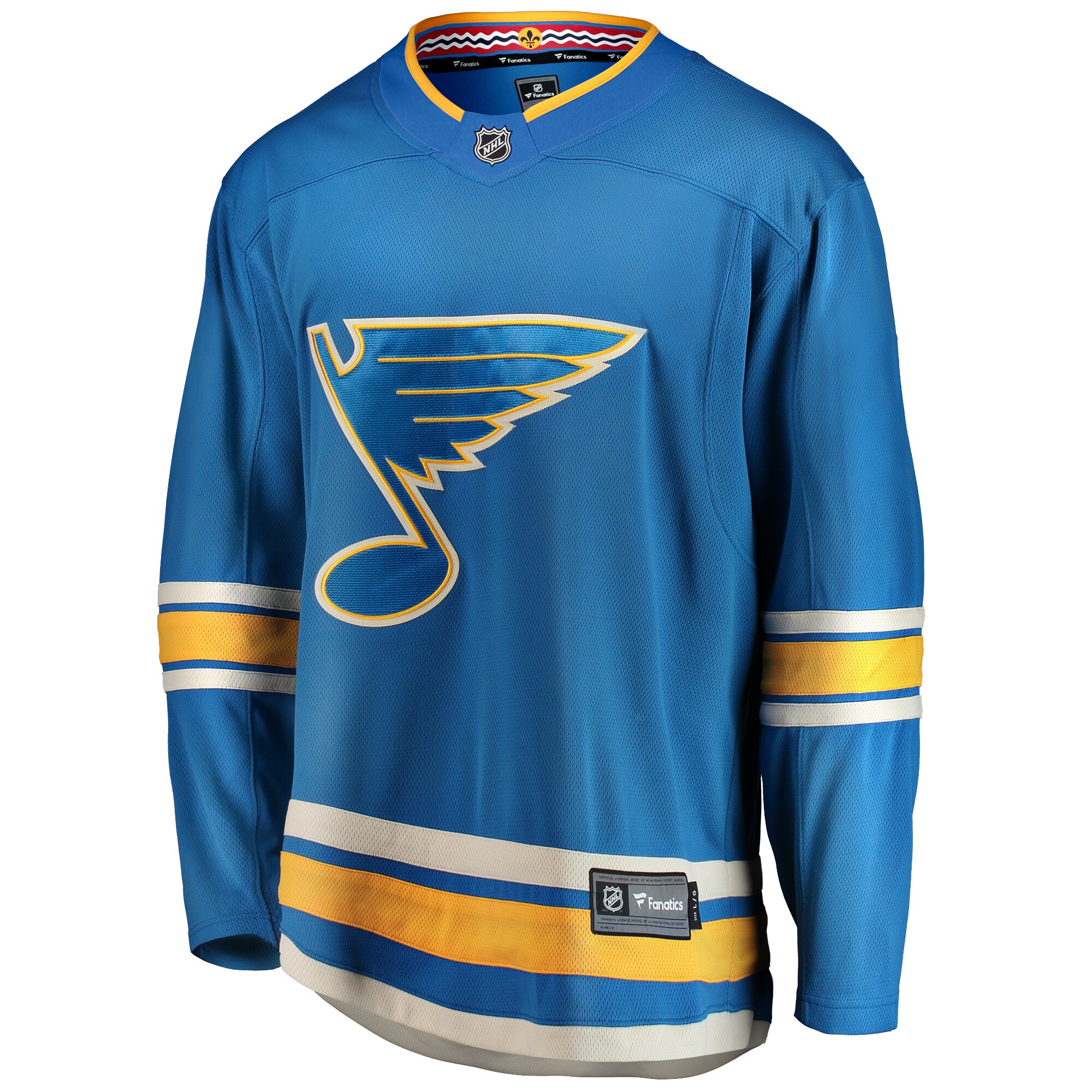 St. Louis Blues Fanatics Branded Youth Alternate Breakaway Jersey - Blue
