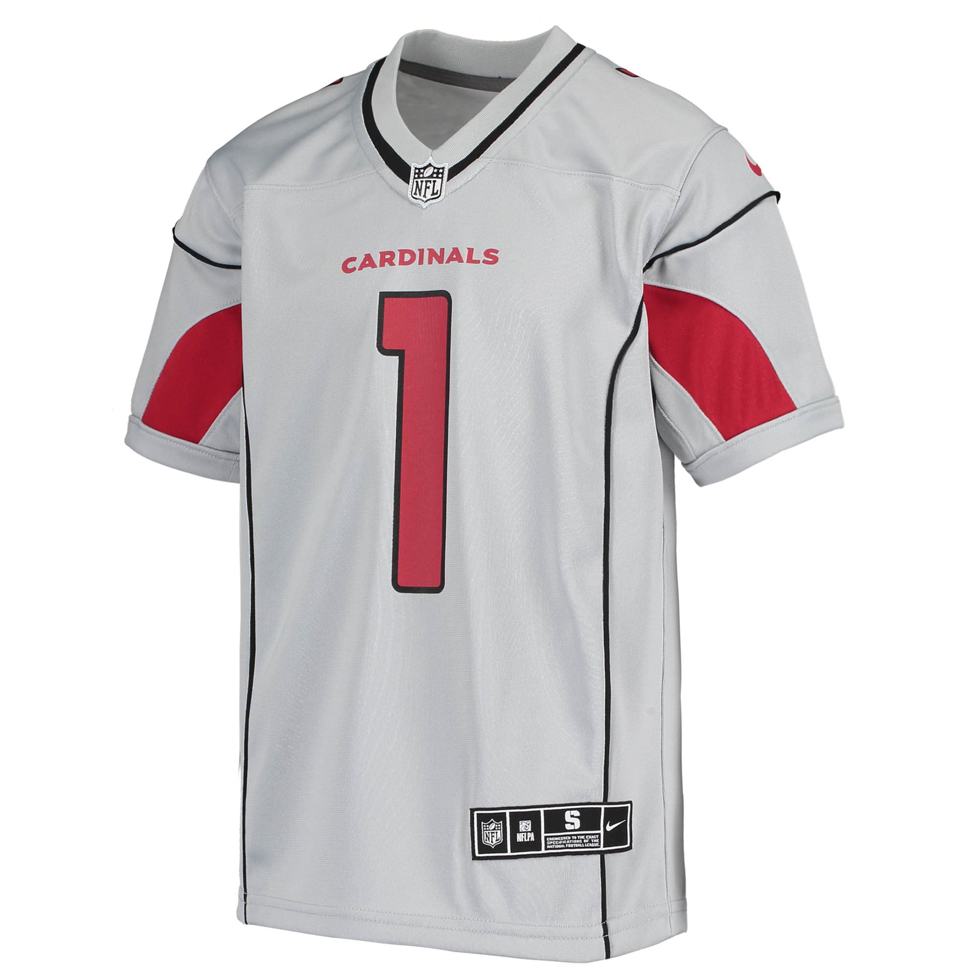 Youth Nike Kyler Murray Silver Arizona Cardinals Inverted Team Game Jersey