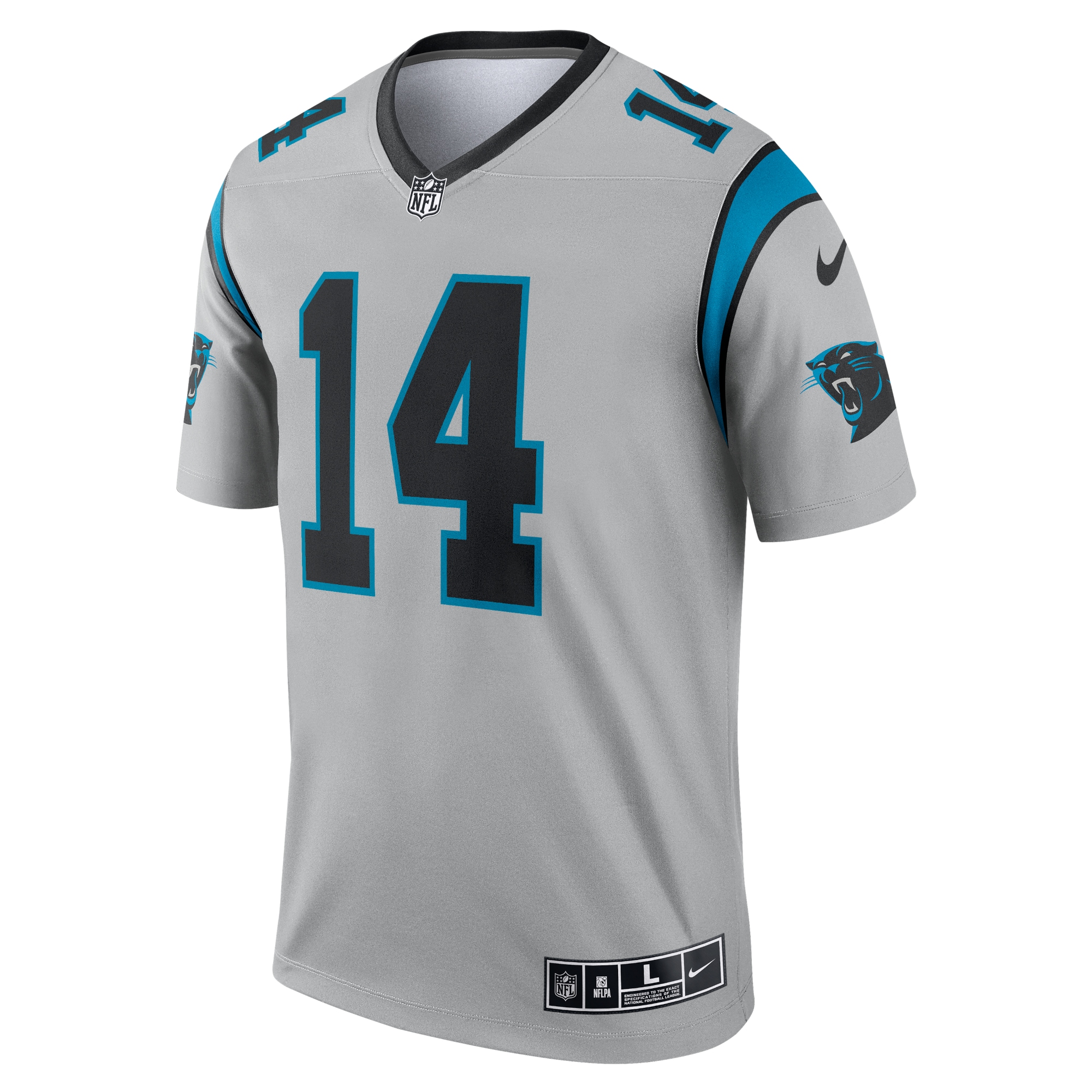 Sam Darnold Carolina Panthers Nike Inverted Legend Jersey - Silver