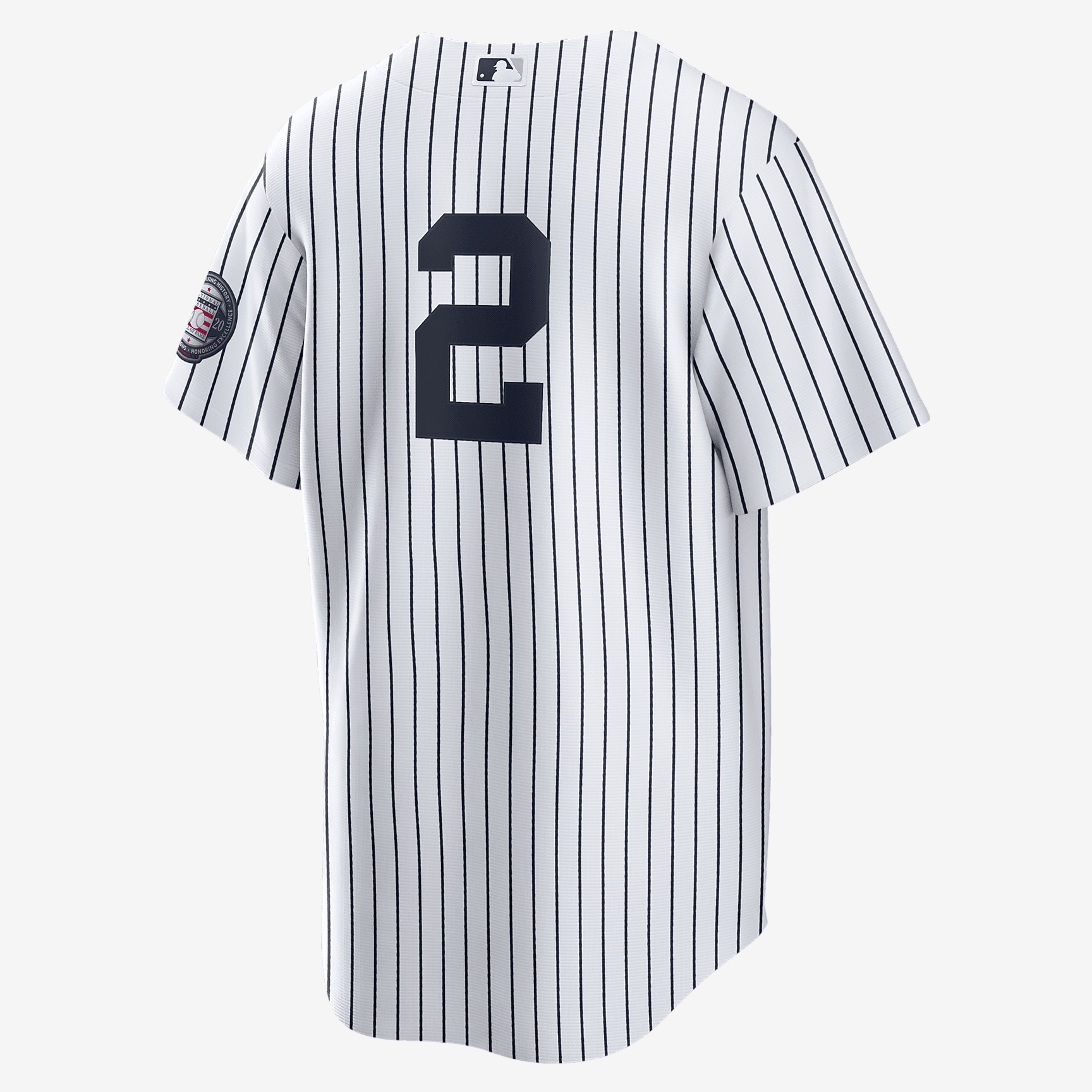 MLB New York Yankees (Derek Jeter) Men's Replica Baseball Jersey - White/Atmosphere Grey