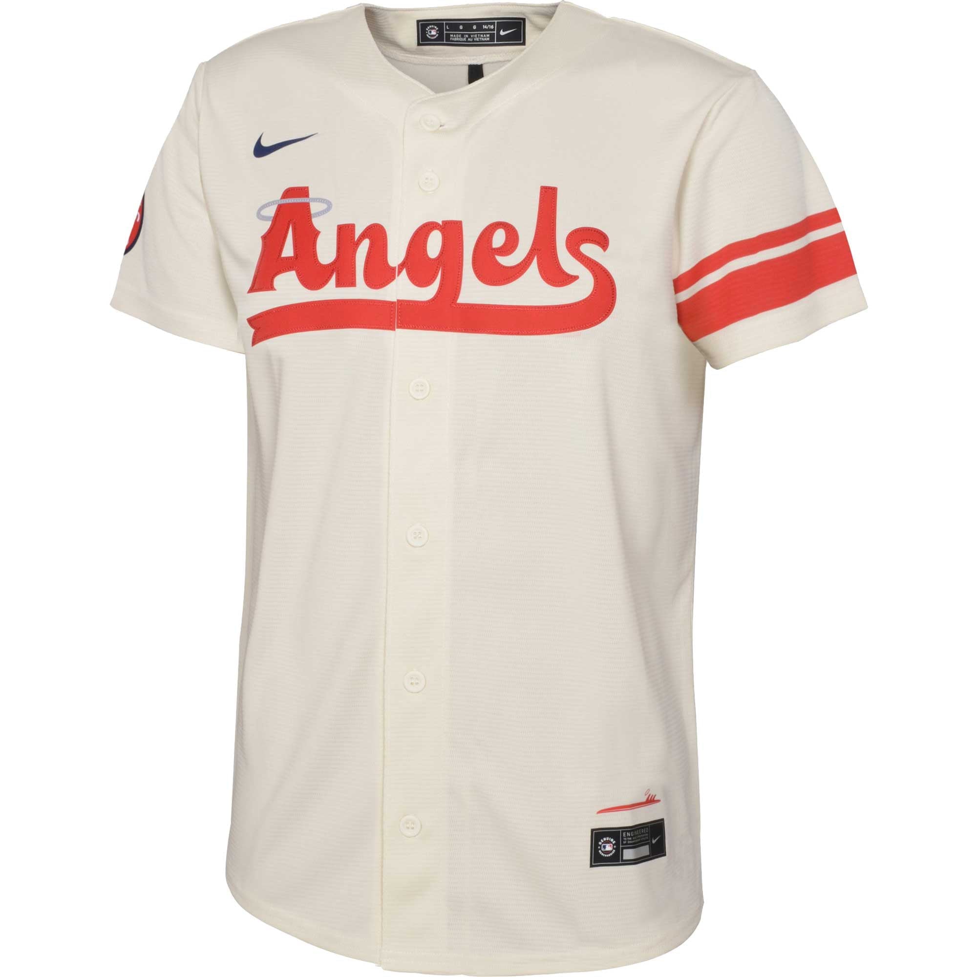 Infant Nike Shohei Ohtani White Los Angeles Angels 2022 City Connect Player Jersey