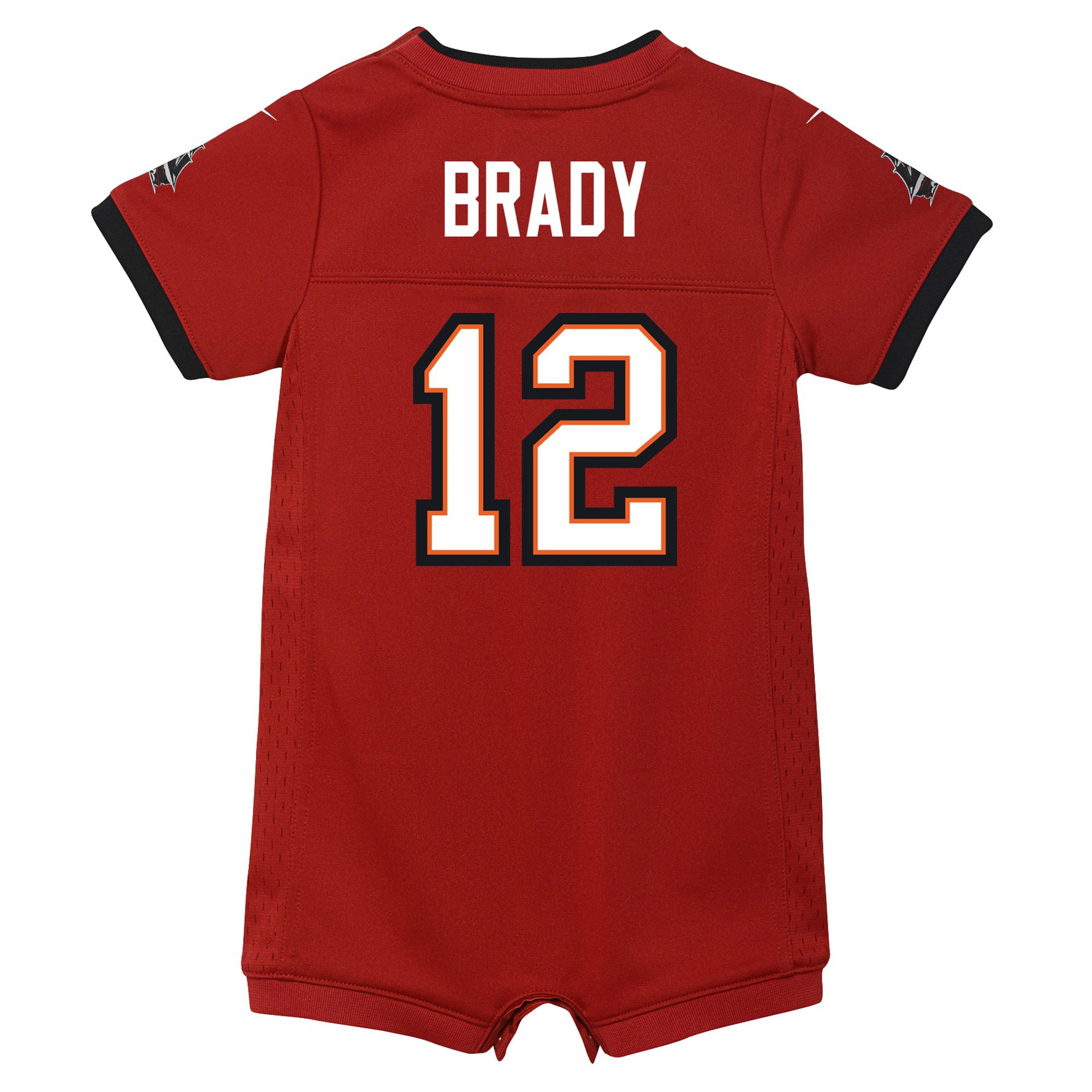 Tom Brady Tampa Bay Buccaneers Nike Newborn & Infant Game Romper Jersey - Red