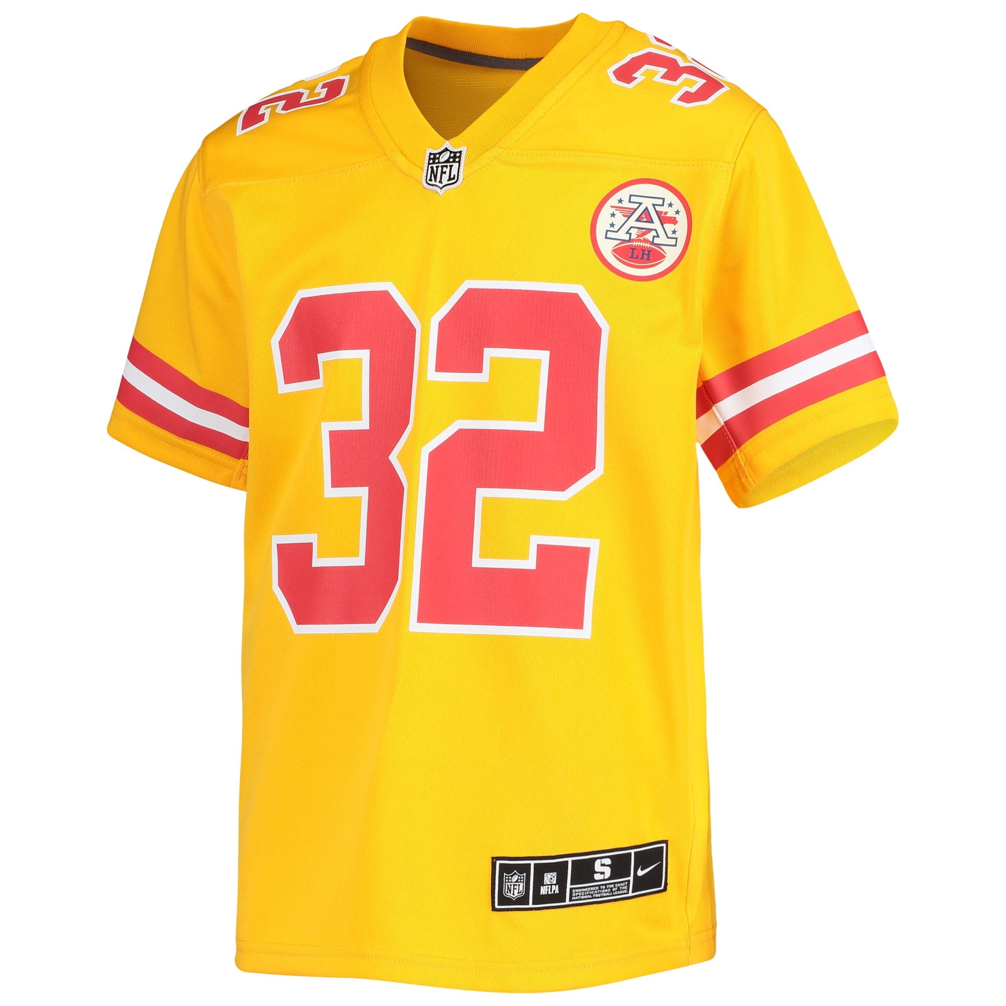Youth Nike Tyrann Mathieu Gold Kansas City Chiefs Inverted Team Game Jersey