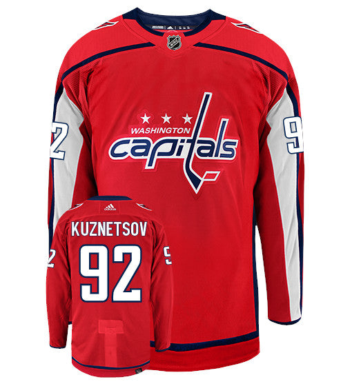 Evgeny Kuznetsov Washington Capitals Adidas Primegreen Authentic NHL Hockey Jersey