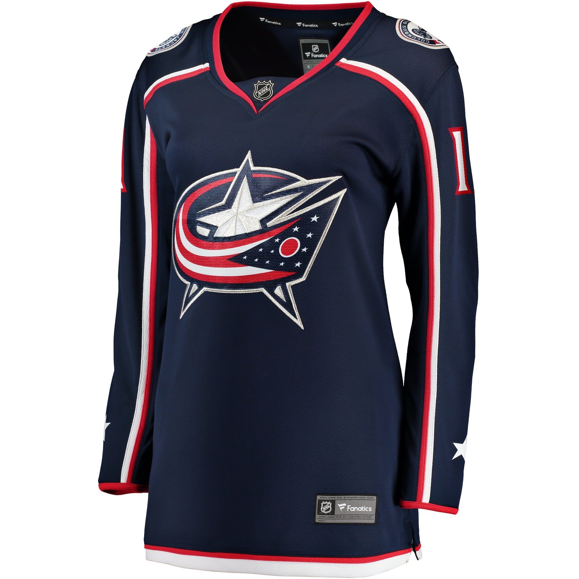 Women's Fanatics Branded Adam Fantilli Navy Columbus Blue Jackets Home Breakaway Player Jersey