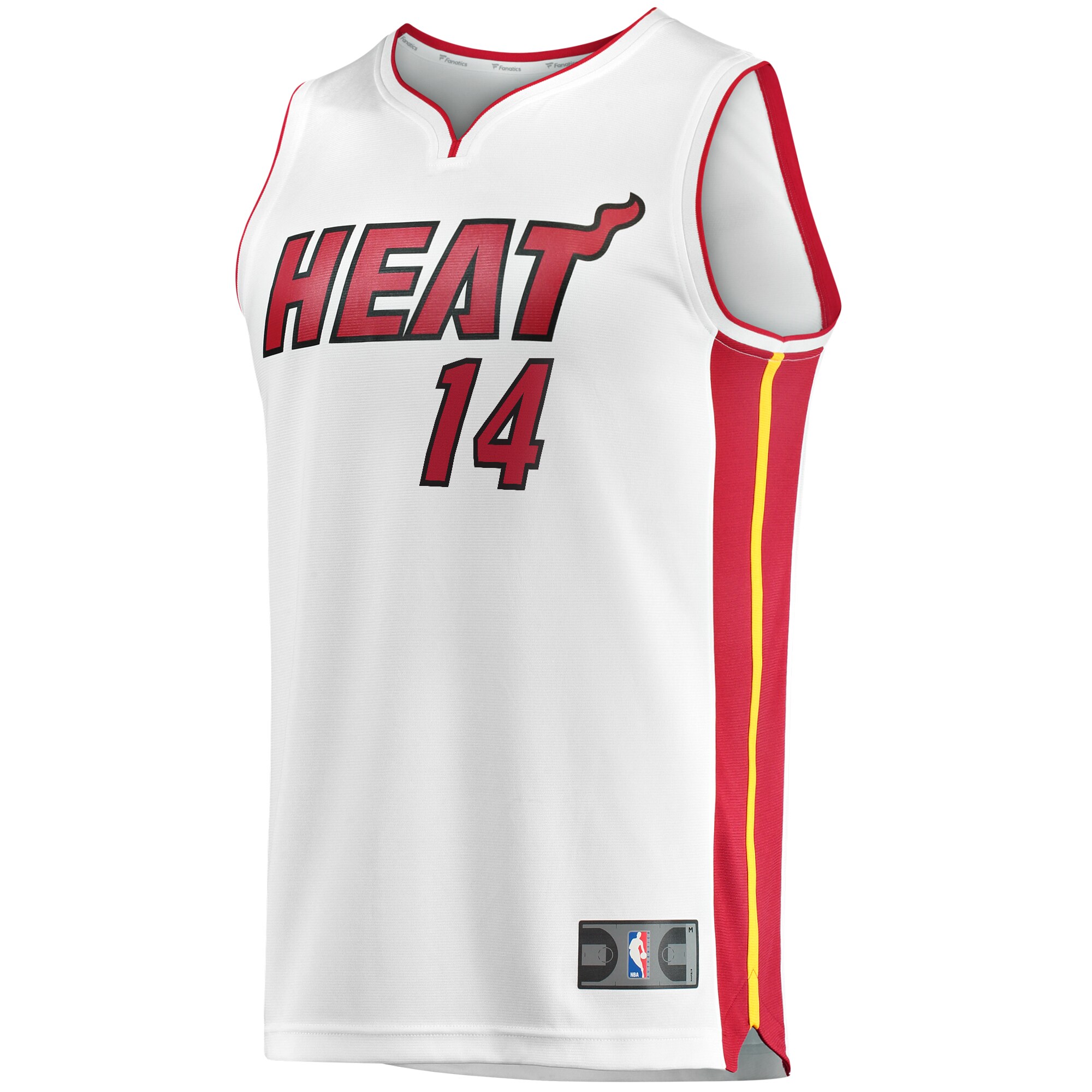 Tyler Herro Miami Heat Fanatics Branded Youth Fast Break Replica Jersey White - Association Edition