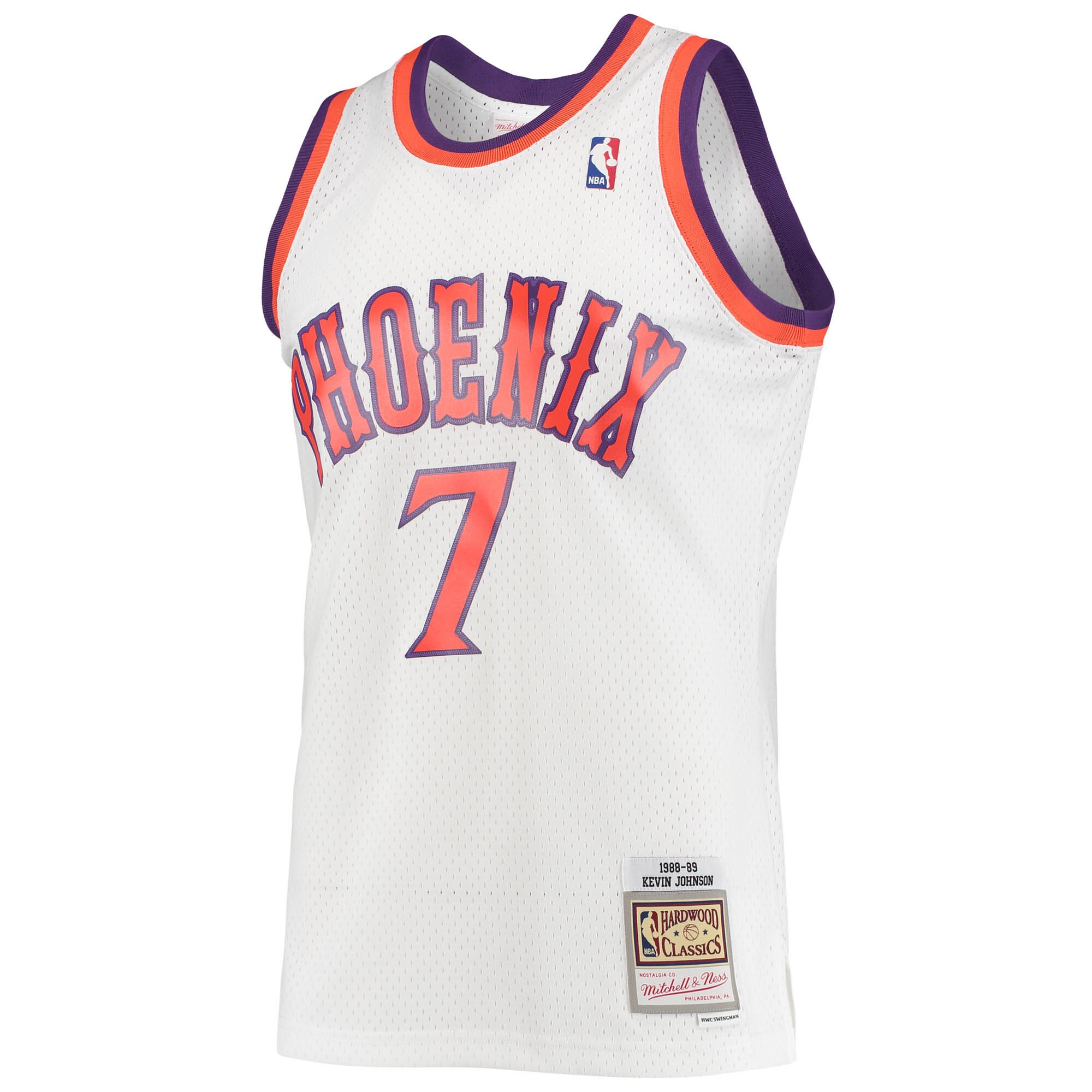 Kevin Johnson Phoenix Suns Mitchell & Ness Hardwood Classics Swingman Jersey - White