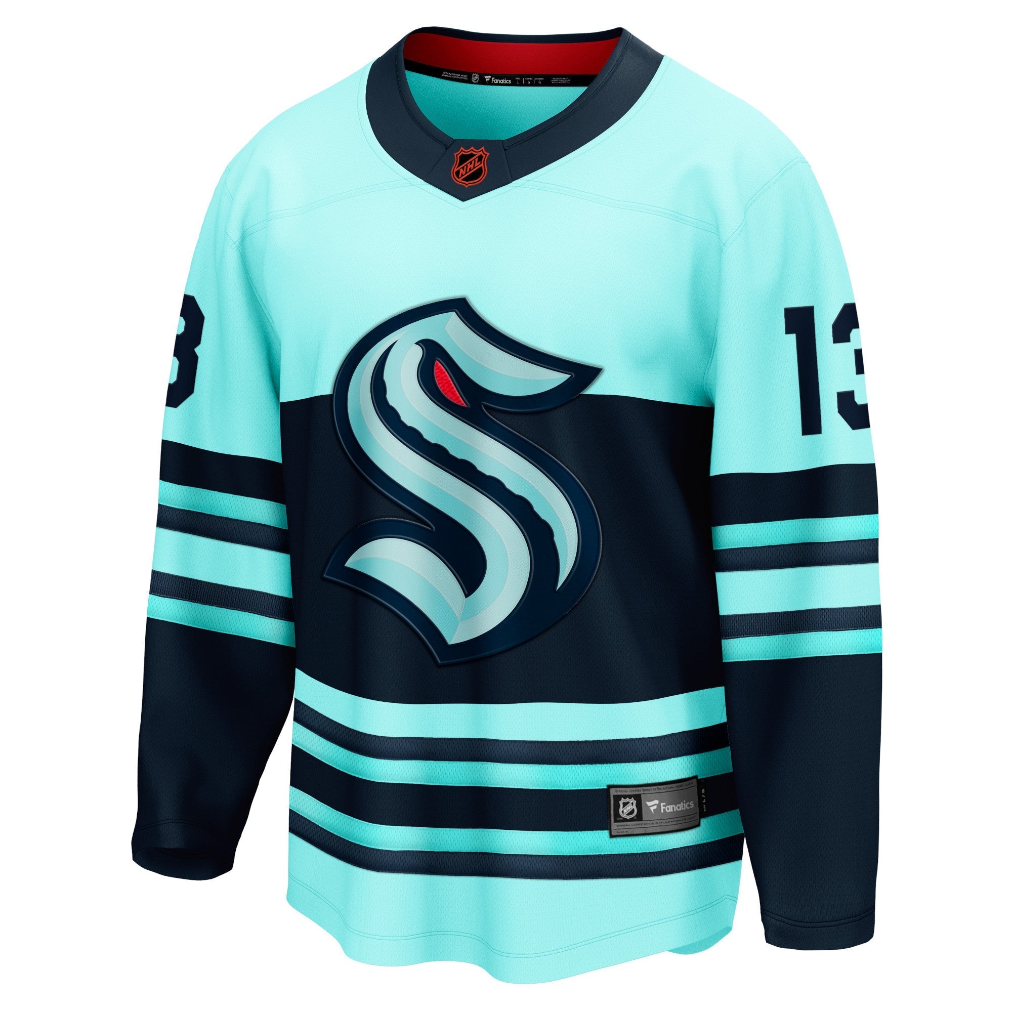 Men's Fanatics Branded Brandon Tanev Teal Seattle Kraken Special Edition 2.0 Breakaway Player Jersey