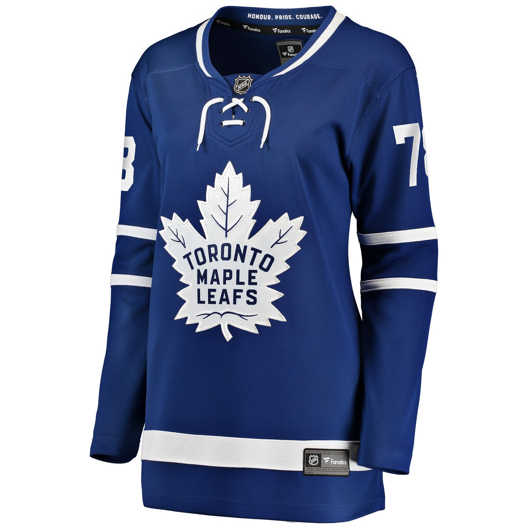 Women's Fanatics Branded TJ Brodie Blue Toronto Maple Leafs Breakaway Player Jersey