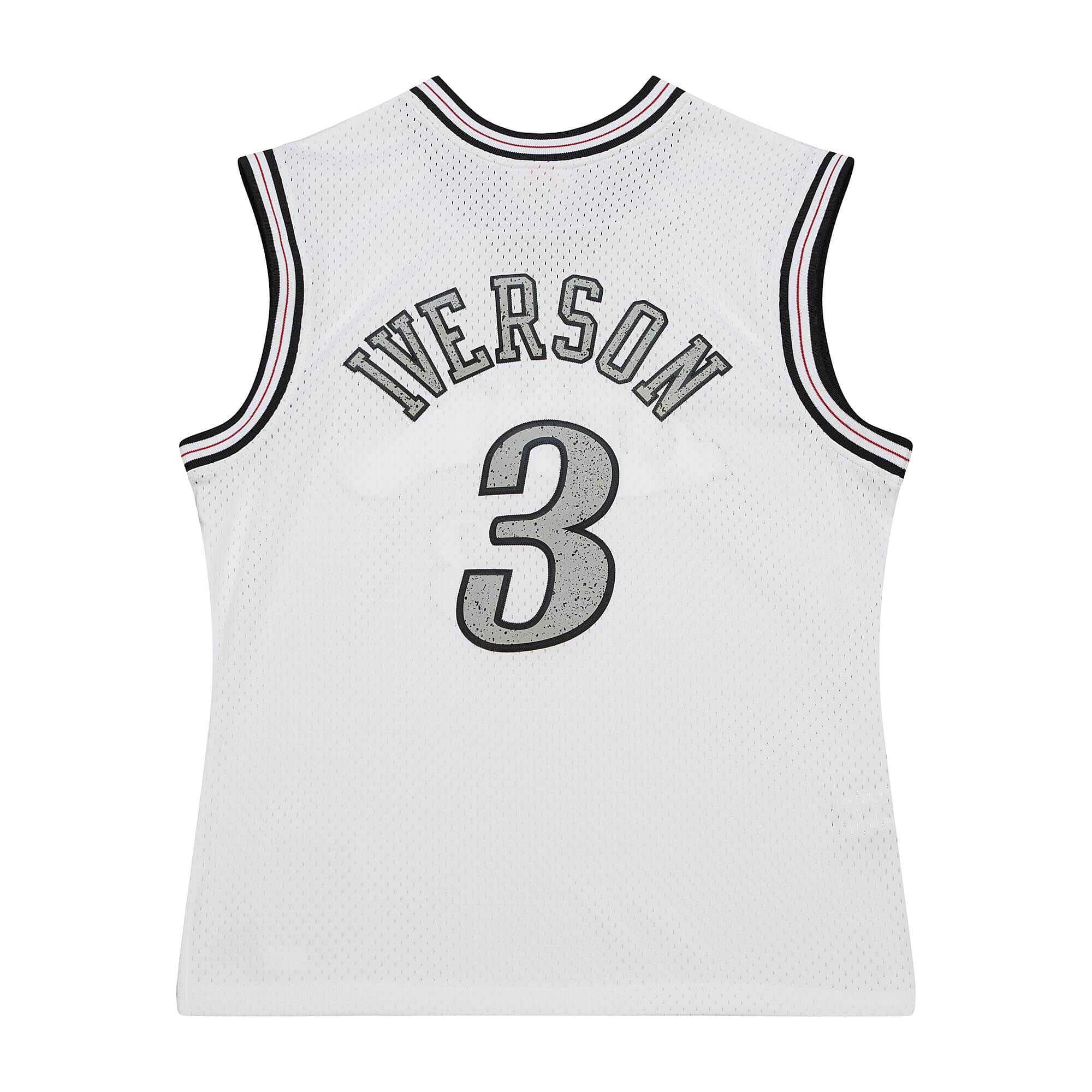 Cracked Cement Swingman Allen Iverson Philadelphia 76ers 2000-01 Jersey