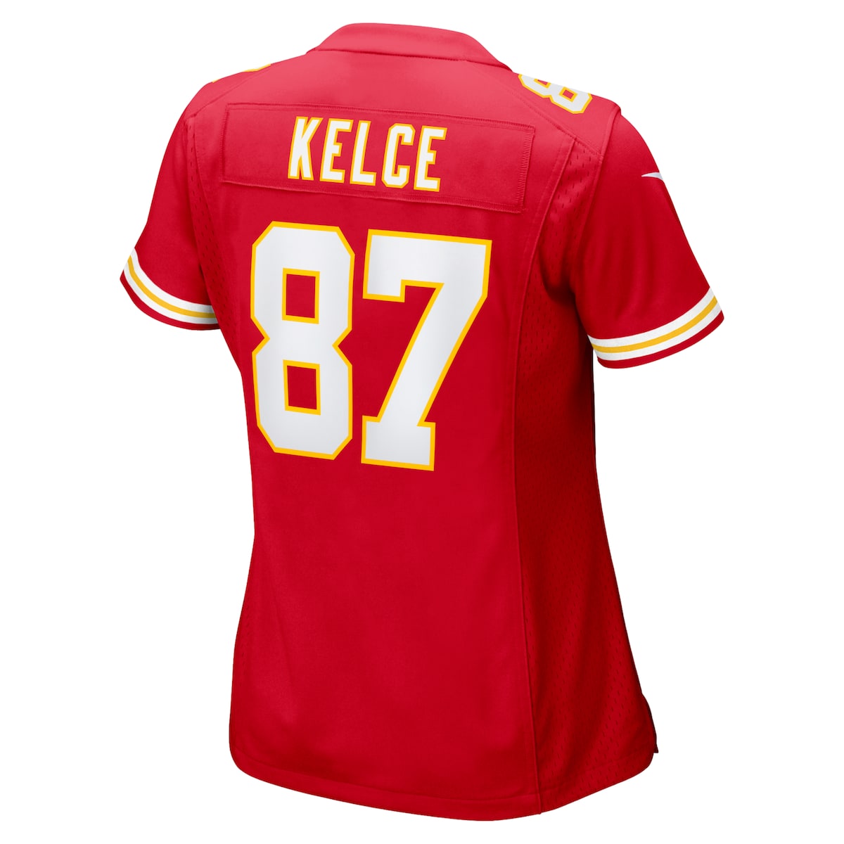 Women's Travis Kelce Nike Chiefs Super Bowl LVII Patch Game Jersey - Red