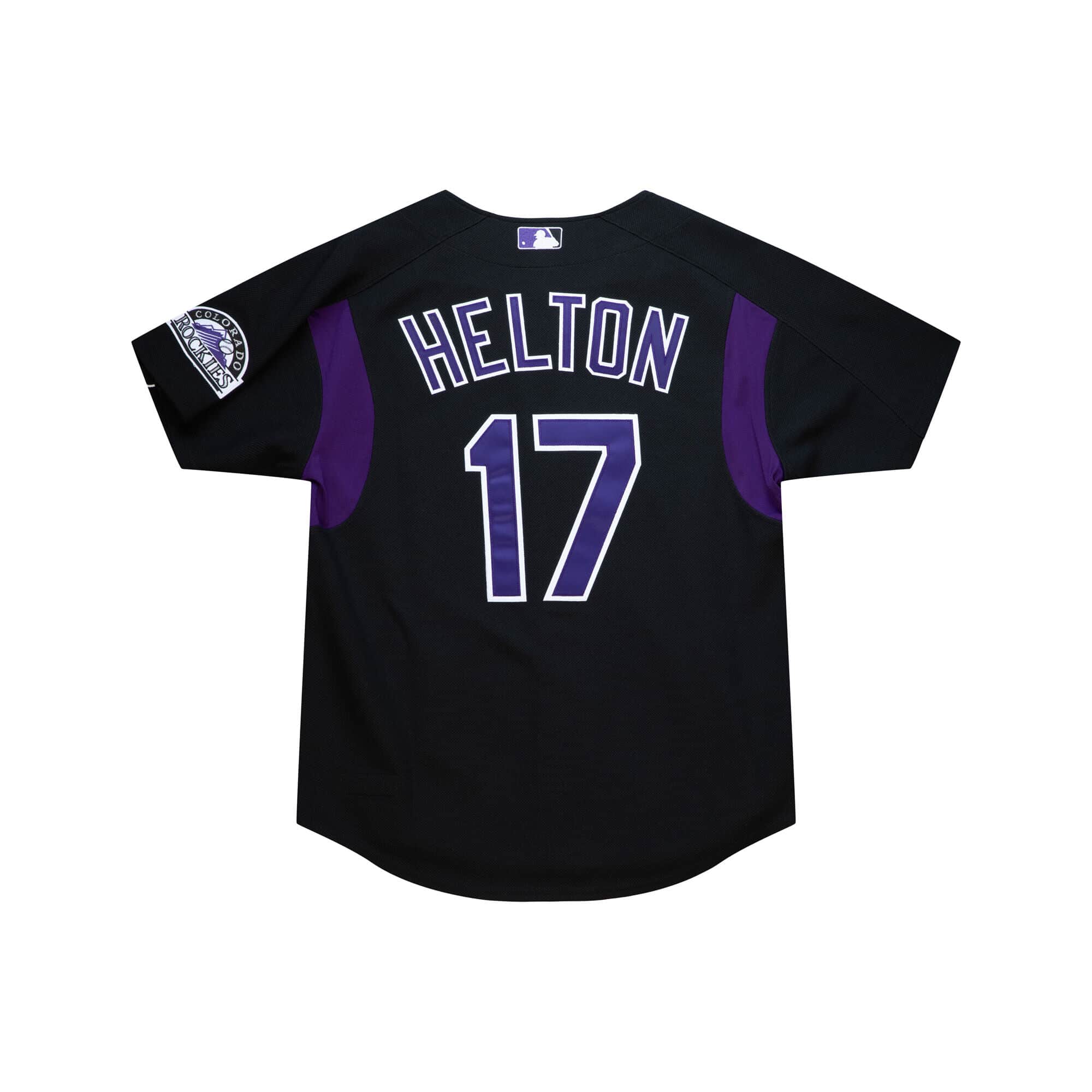 Authentic Todd Helton Colorado Rockies 2003 BP Jersey