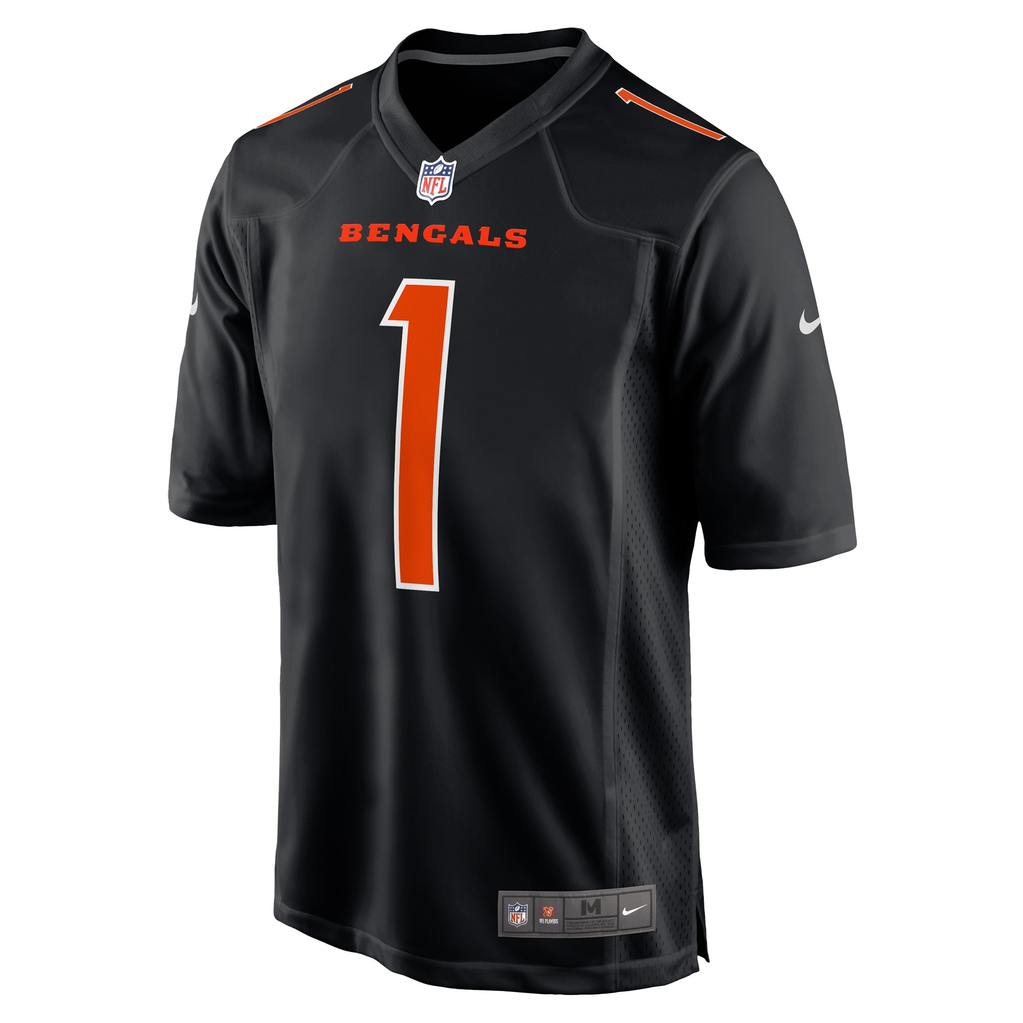 Ja'Marr Chase Cincinnati Bengals Nike Game Fashion Jersey - Black