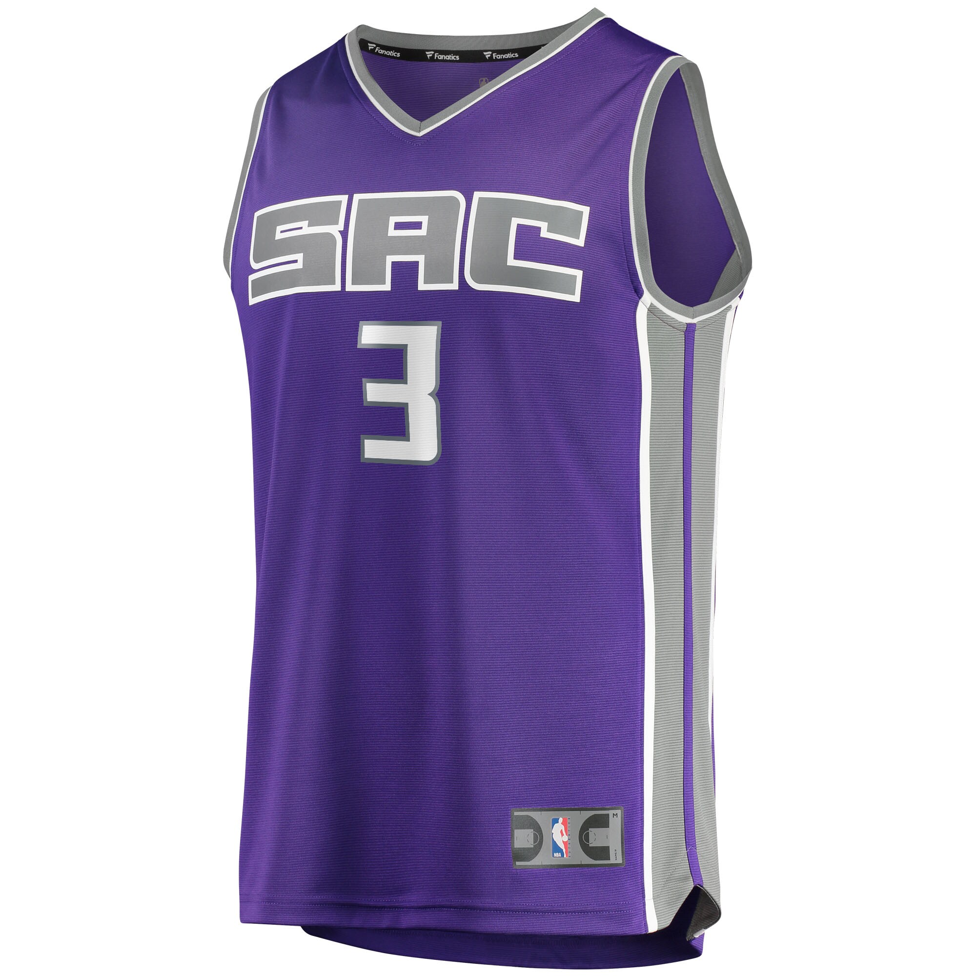 Terence Davis Sacramento Kings Fanatics Branded 2021/22 Fast Break Replica Jersey - Icon Edition - Purple
