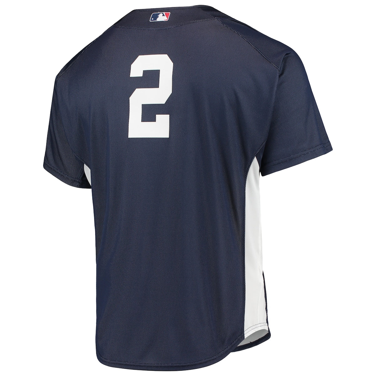 Men's Derek Jeter Mitchell & Ness Yankees Cooperstown Mesh Batting Practice Jersey - Navy