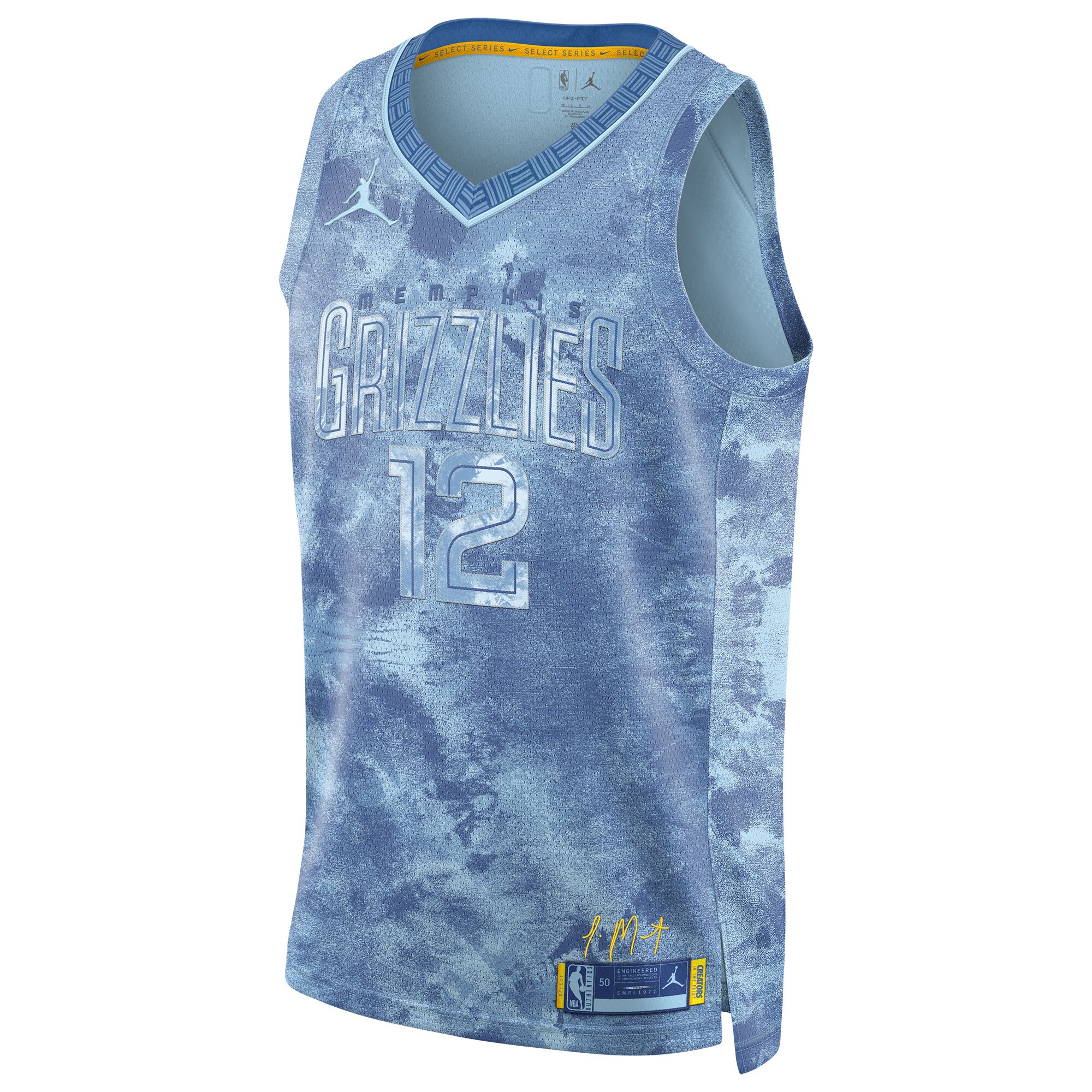 Ja Morant Memphis Grizzlies Nike Unisex Select Series Swingman Jersey - Light Blue