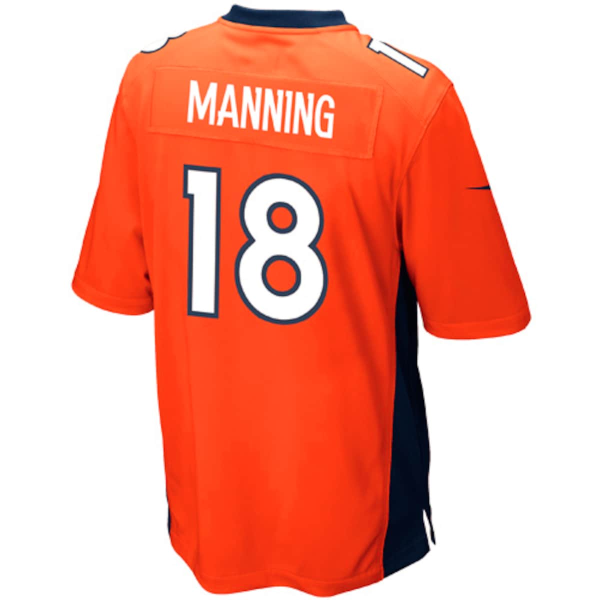 Boys' Grade School Peyton Manning Nike Broncos Team Color Game Jersey - Orange