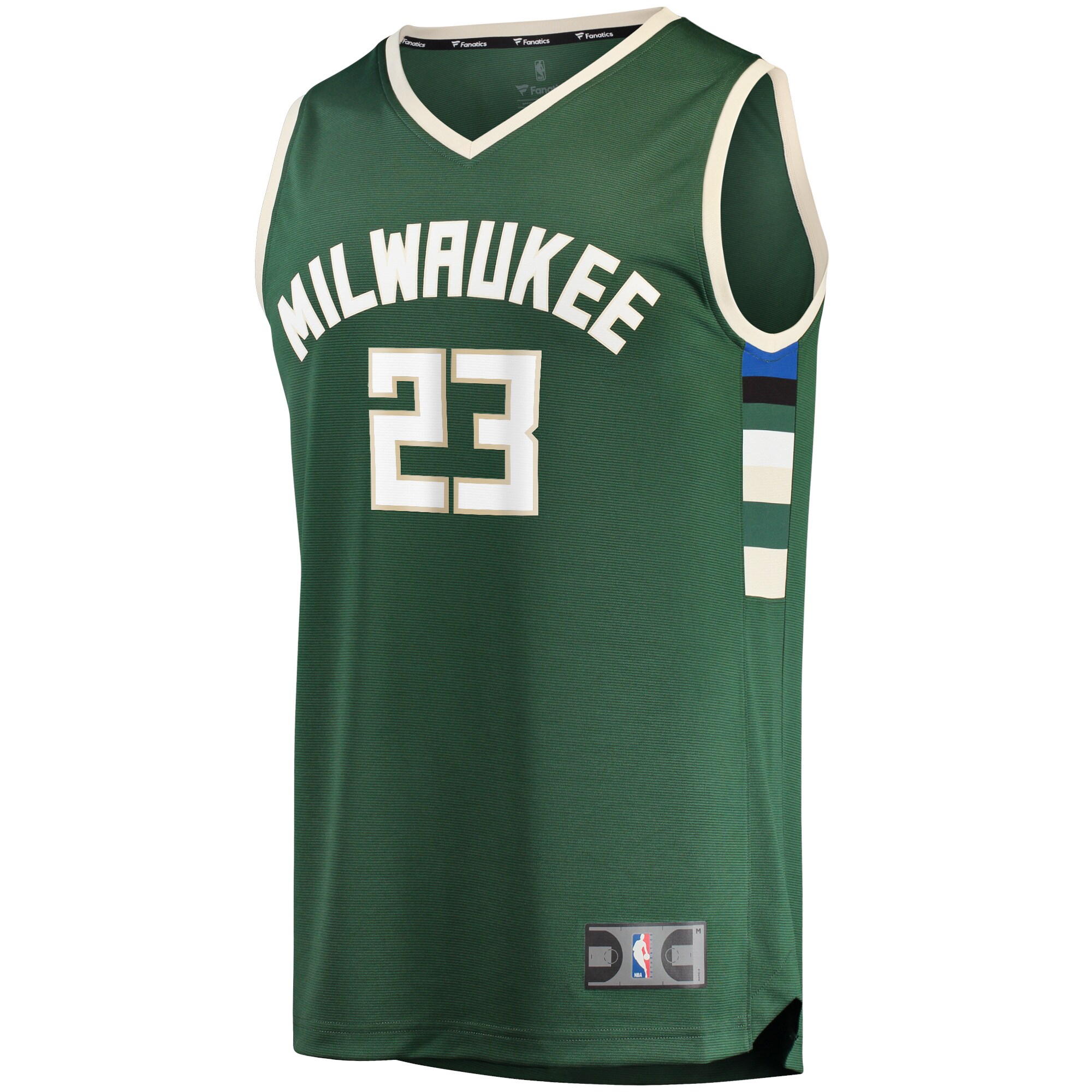 Wesley Matthews Milwaukee Bucks Fanatics Branded 2021/22 Fast Break Replica Jersey - Icon Edition - Hunter Green