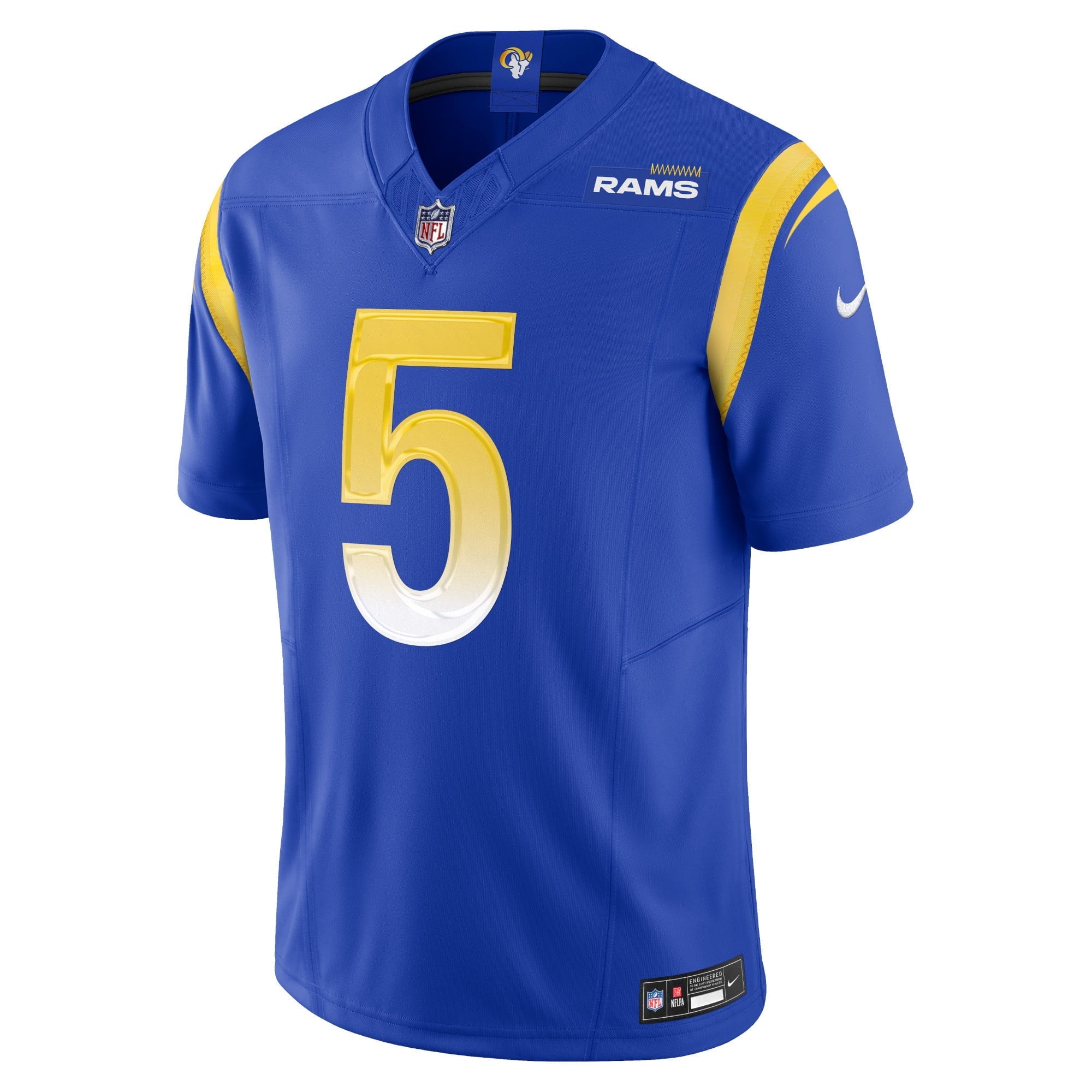 Men's Nike Jalen Ramsey Royal Los Angeles Rams Vapor F.U.S.E. Limited Jersey