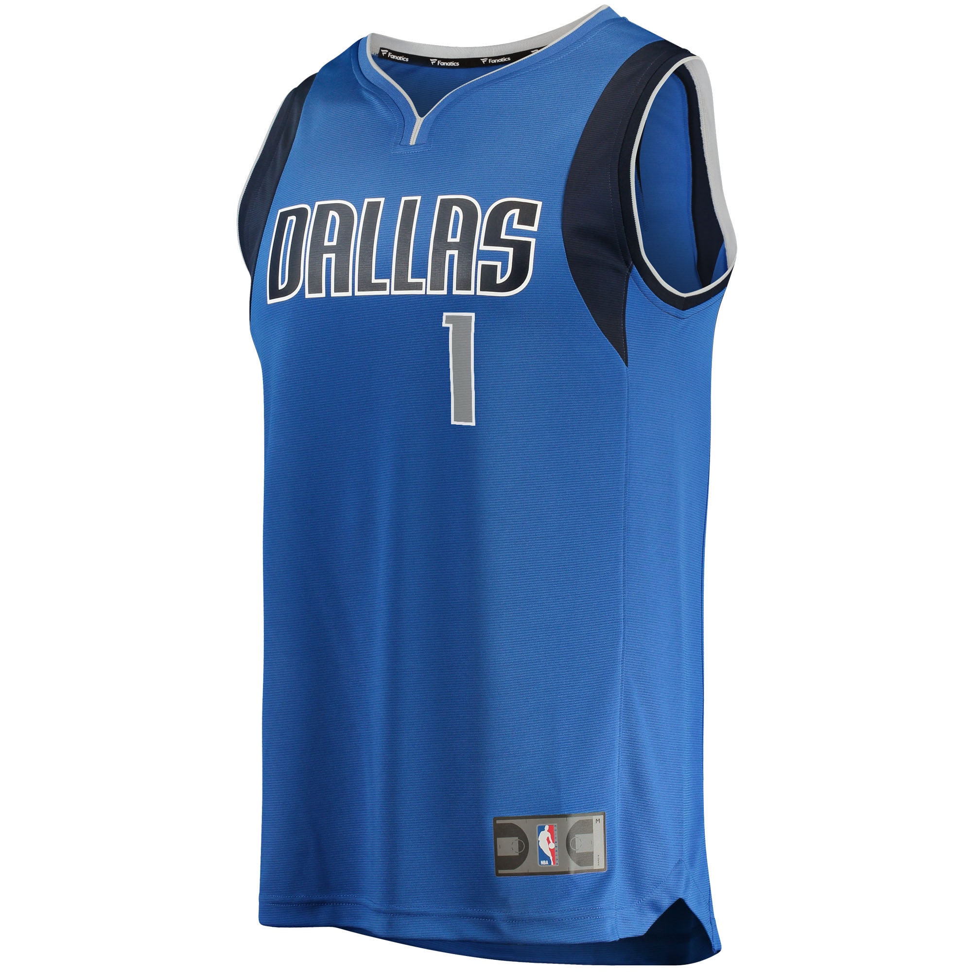 Theo Pinson Dallas Mavericks Fanatics Branded 2021/22 Fast Break Replica Jersey - Icon Edition - Blue