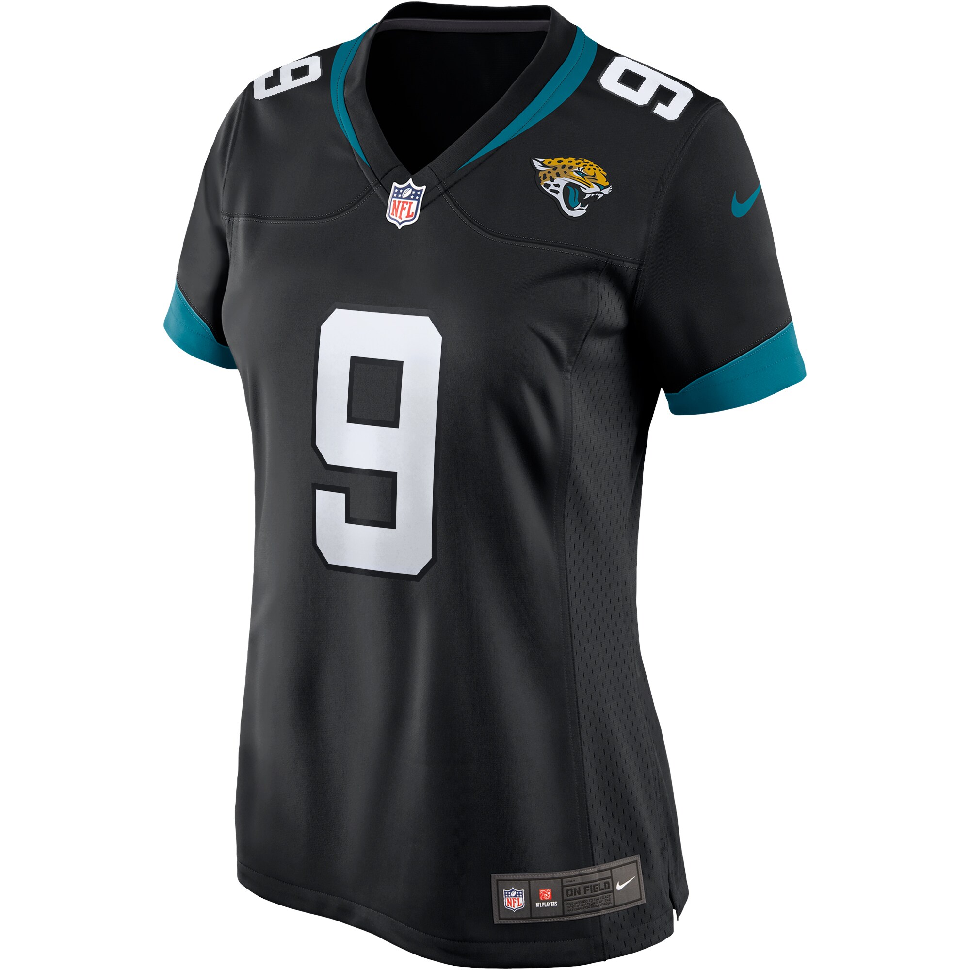 David Garrard Jacksonville Jaguars Nike Women's Game Retired Player Jersey - Black