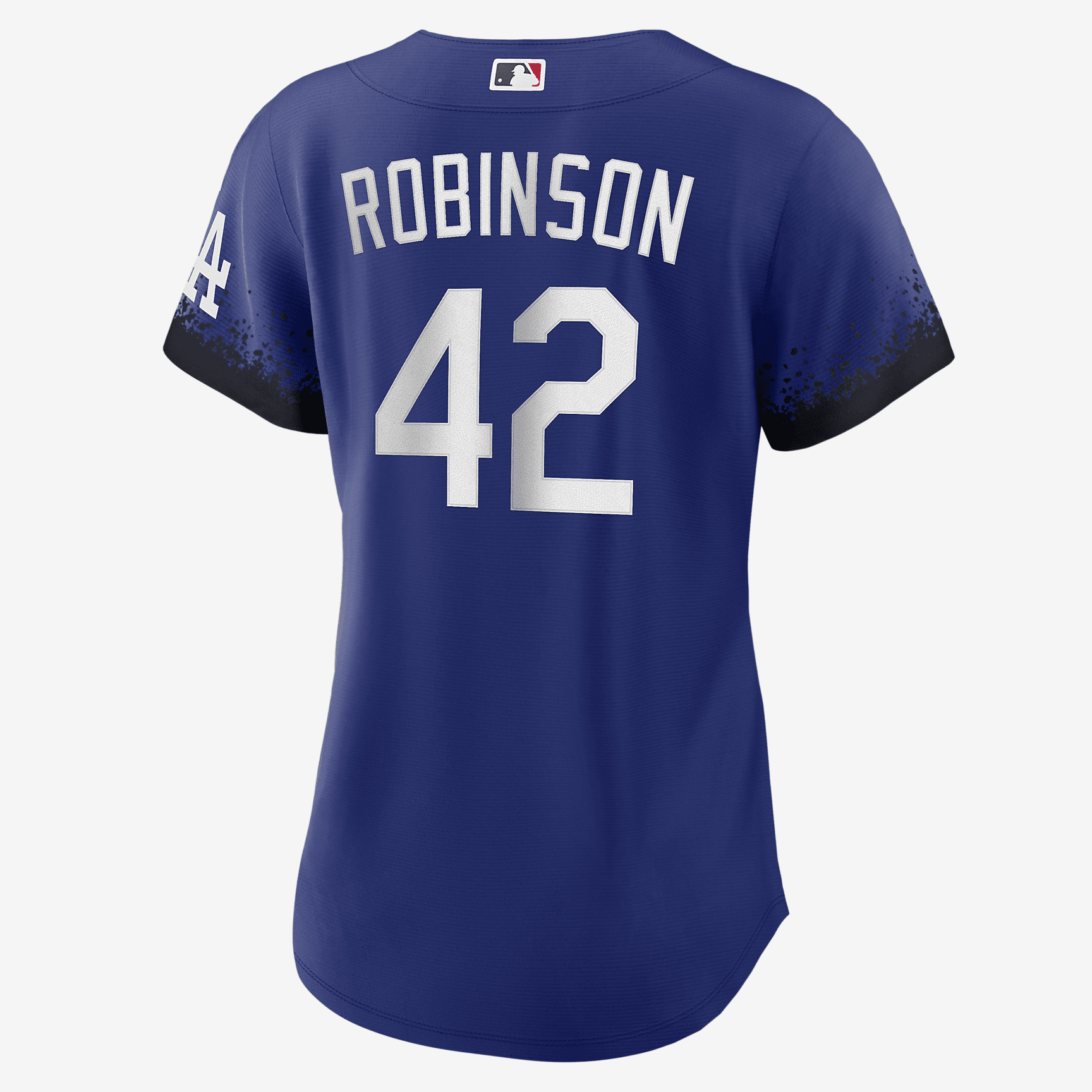 MLB Los Angeles Dodgers City Connect (Jackie Robinson) Women's Replica Baseball Jersey - Royal