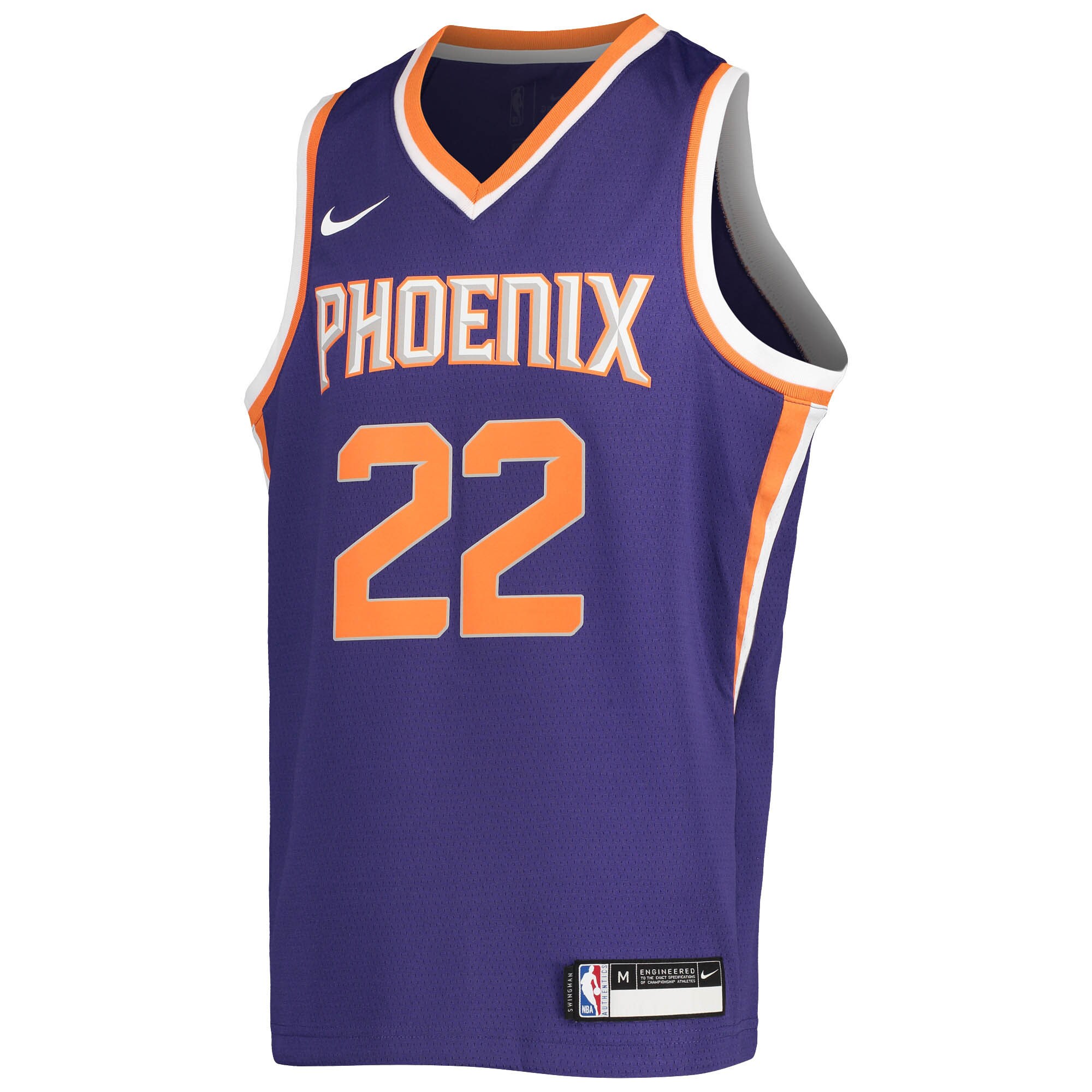 Deandre Ayton Phoenix Suns Nike Youth 2020/21 Swingman Jersey - Icon Edition - Purple