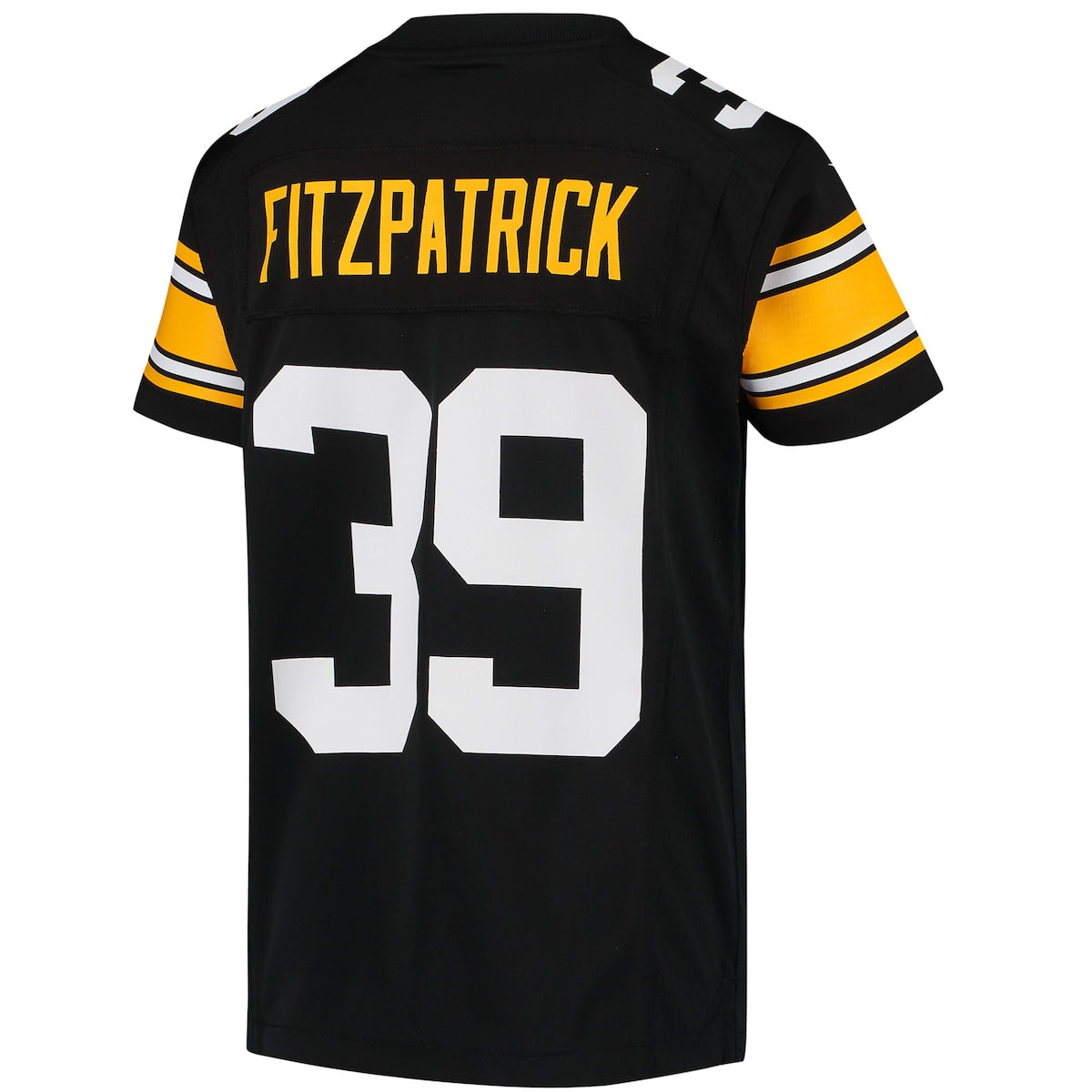 Boys' Grade School Minkah Fitzpatrick Outerstuff Steelers Game Jersey - Black