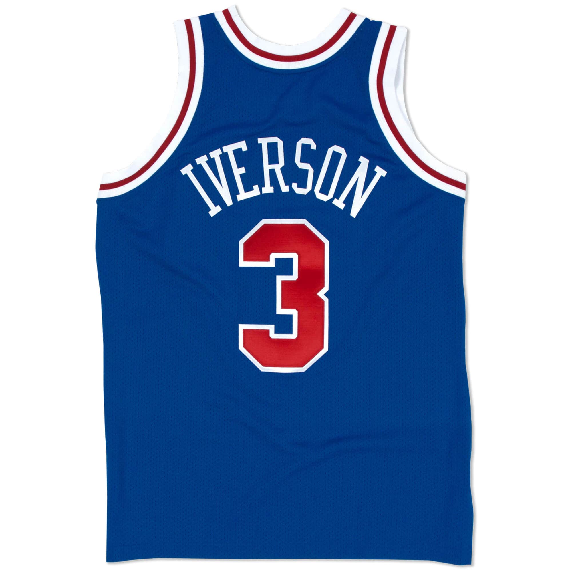 Authentic Jersey Philadelphia 76ers Alternate 1996-97 Allen Iverson