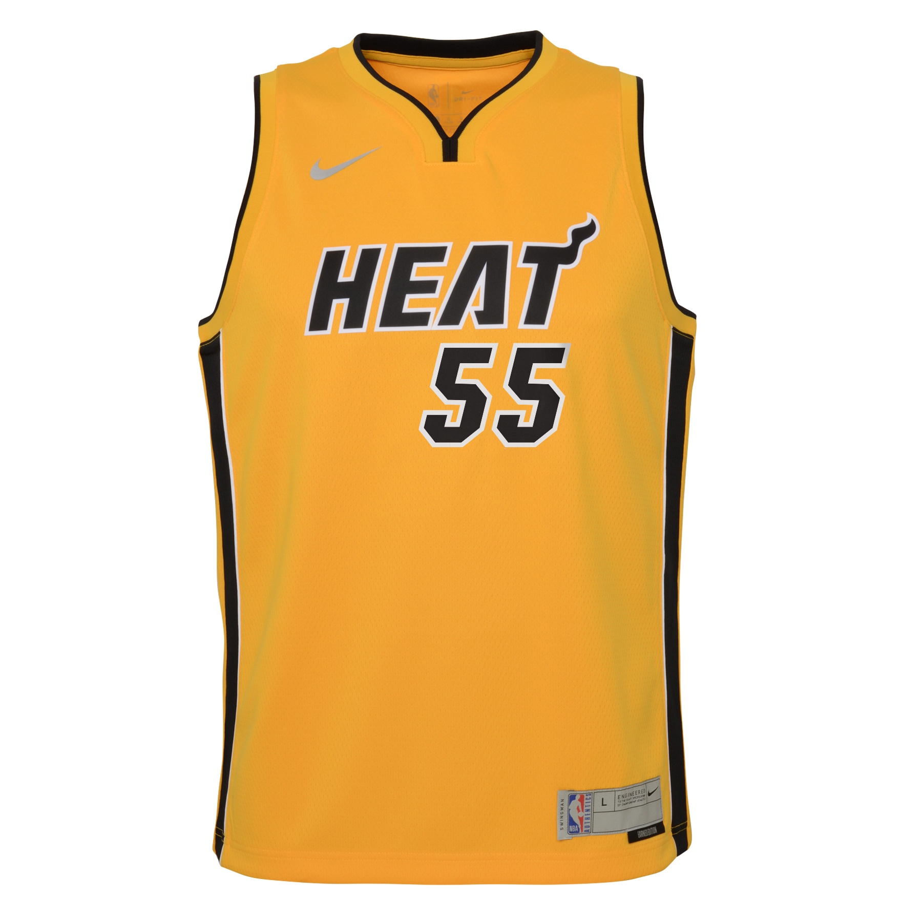 Duncan Robinson Miami Heat Nike Youth 2020/21 Swingman Player Jersey Trophy Gold - Earned Edition