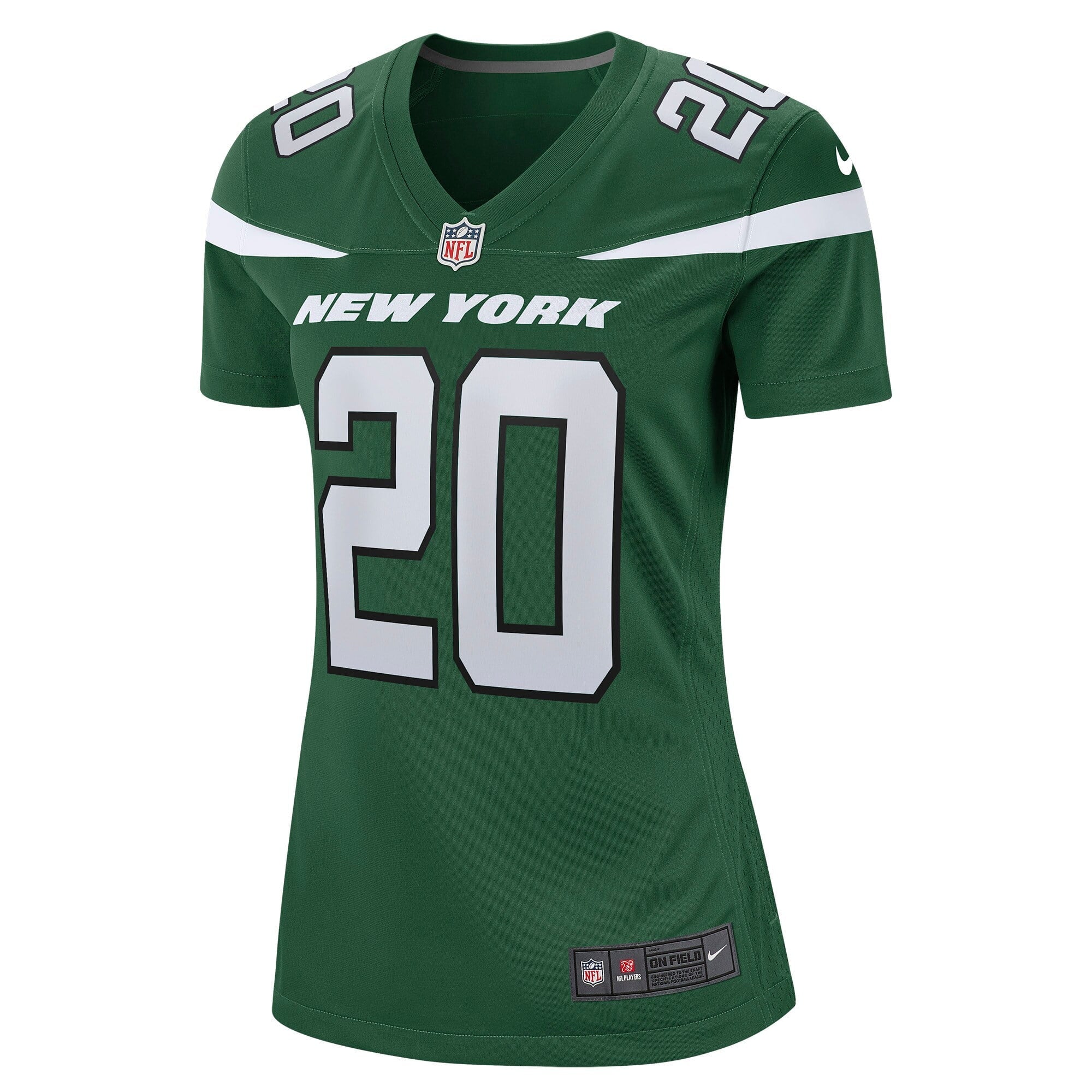 Men's Nike Jermaine Johnson II Green New York Jets Player Game Jersey