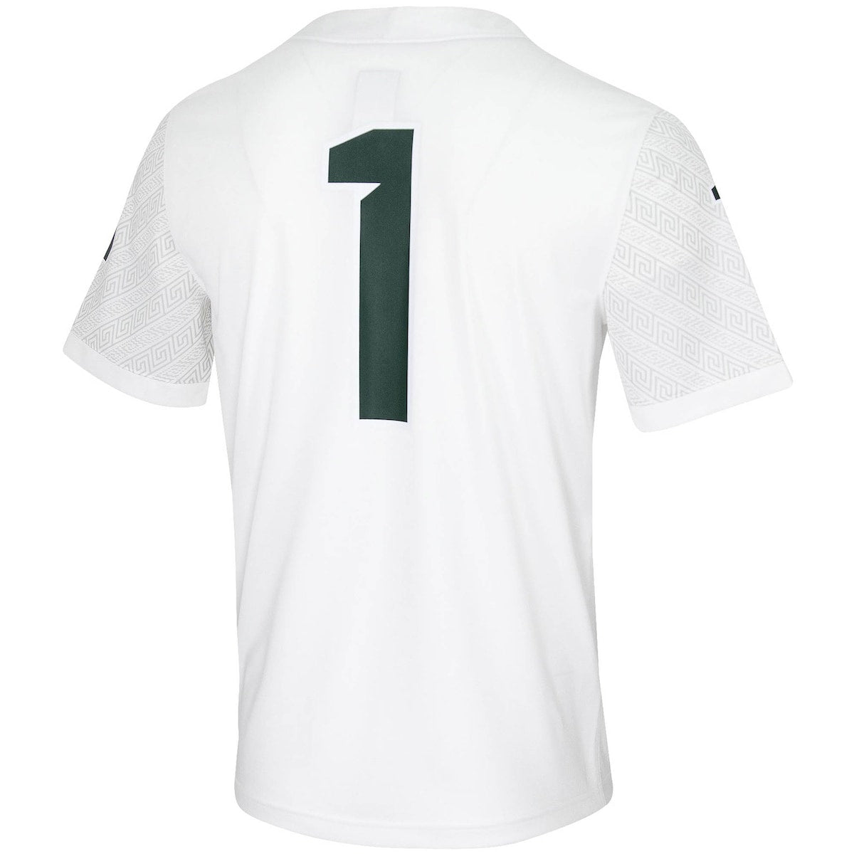 Men's  Nike Michigan State #1 Untouchable Game Jersey - White