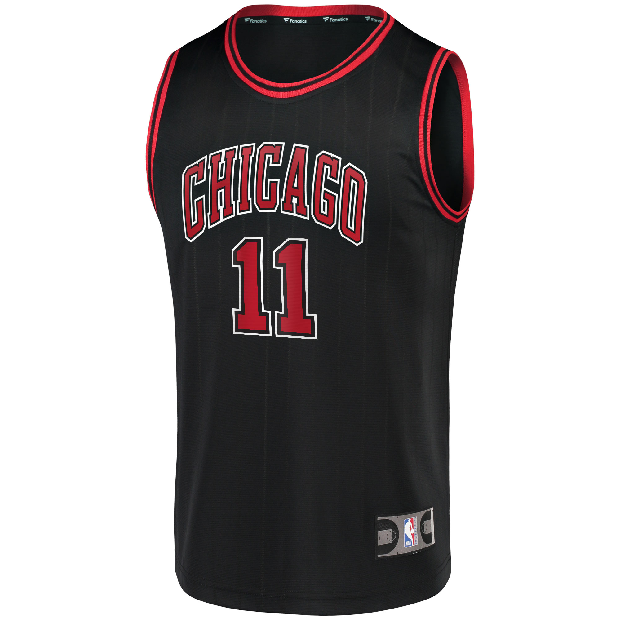 DeMar DeRozan Chicago Bulls Fanatics Branded Youth 2021/22 Fast Break Replica Player Jersey - Statement Edition - Black