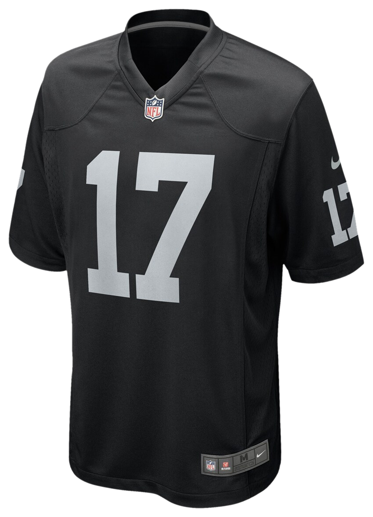 Men's Adams Davante Nike Raiders Game Day Jersey - Black
