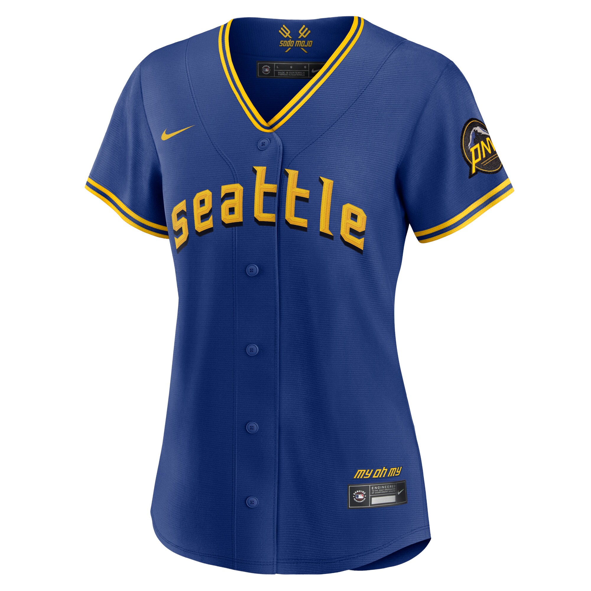 Julio Rodriguez Seattle Mariners Nike Women's 2023 City Connect Replica Player Jersey - Royal
