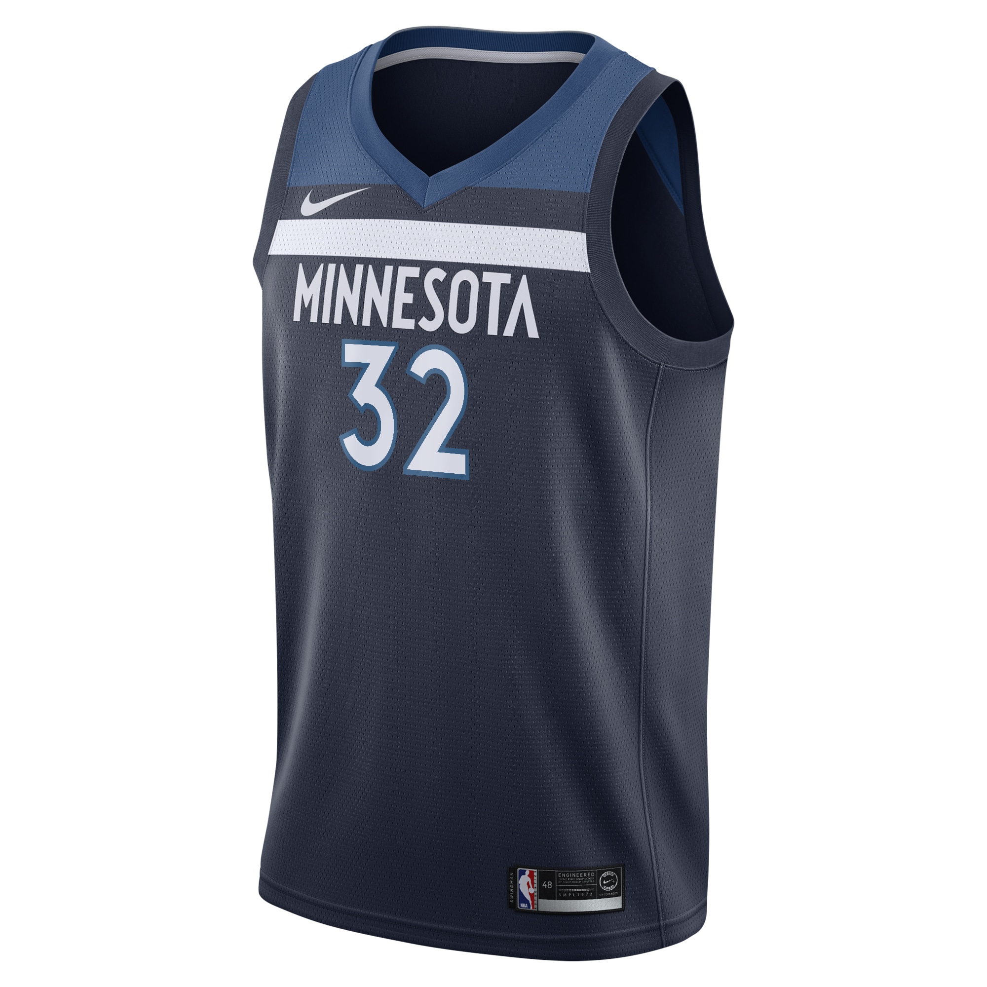 Karl-Anthony Towns Minnesota Timberwolves Nike 2021/22 Diamond Swingman Jersey - Icon Edition - Navy