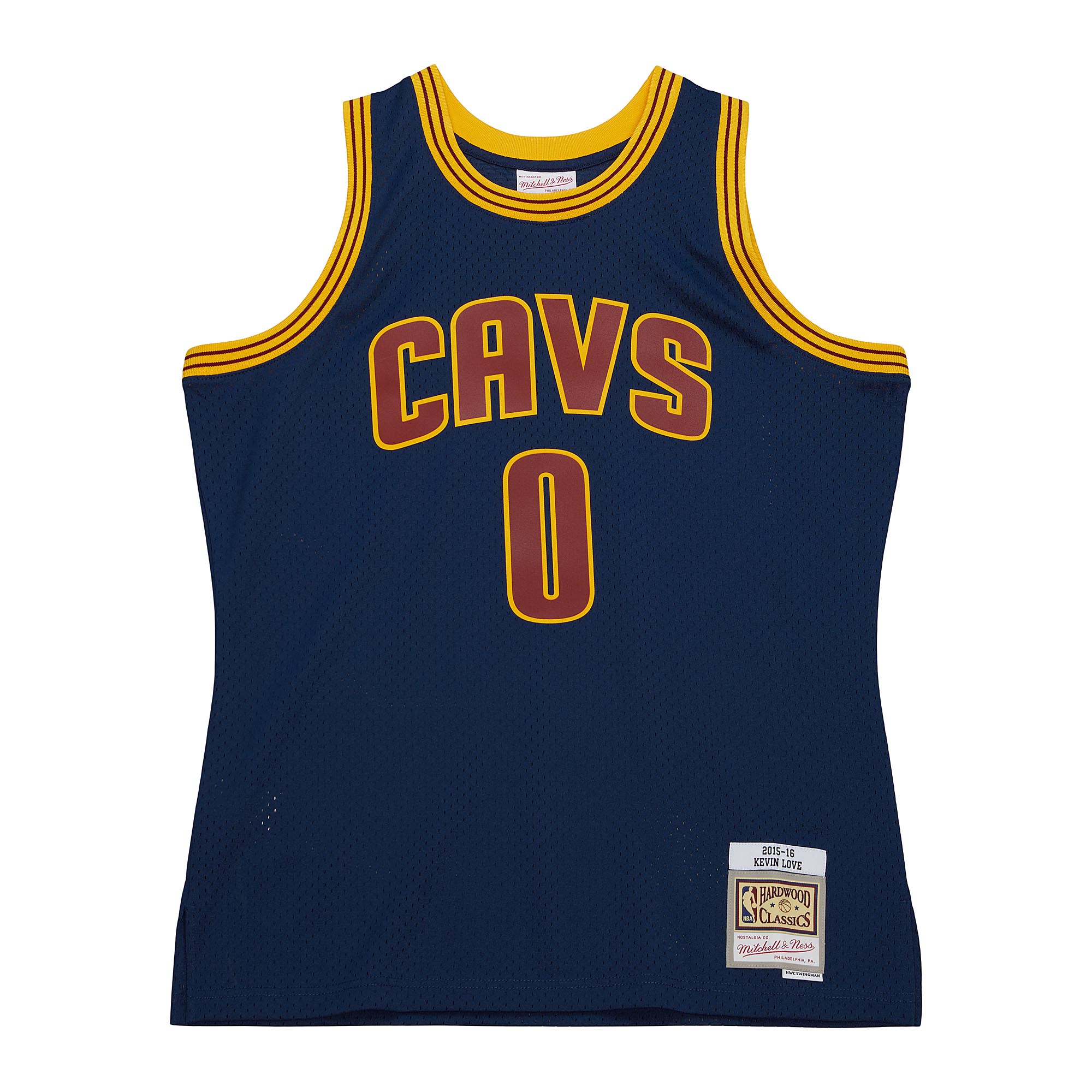 Kevin Love Cleveland Cavaliers Mitchell & Ness 2001/02 Hardwood Classics Swingman Jersey - Navy