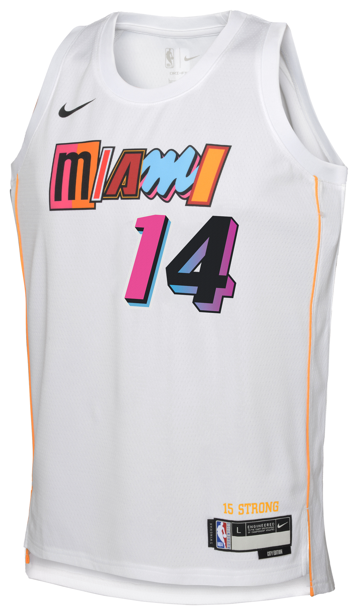 Boys' Grade School  Nike Heat City Edition Swingman Jersey - White