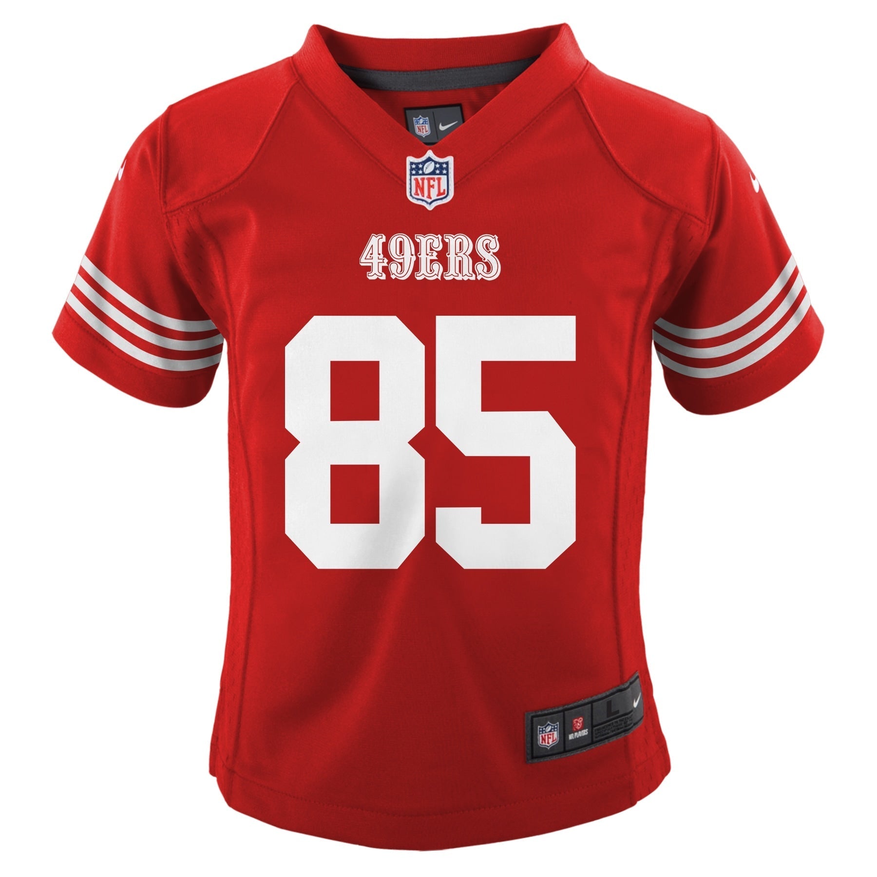 Preschool Nike George Kittle Scarlet San Francisco 49ers Game Jersey